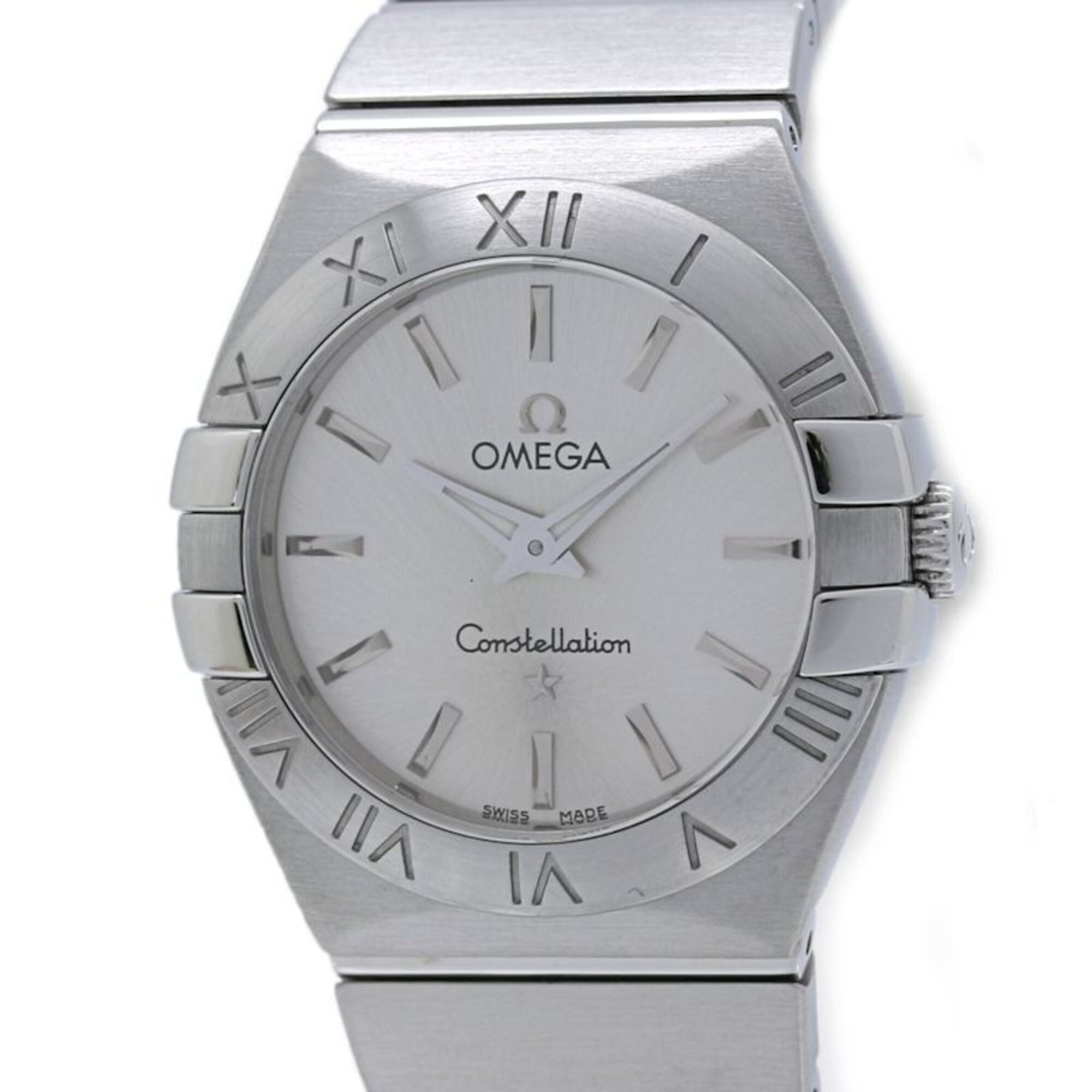 Omega Constellation 123.10.27.60.02.001 Silver Dial Stainless steel 27mm Watch