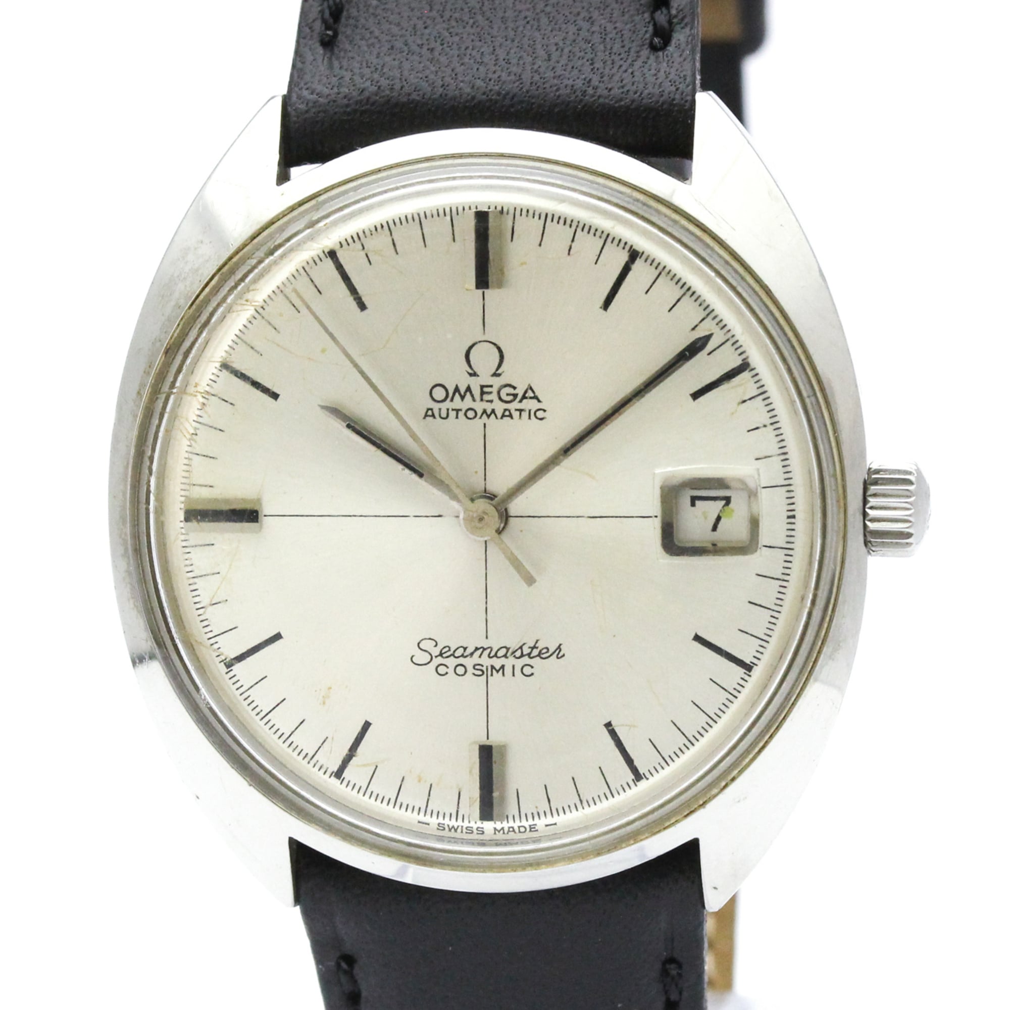 Omega Seamaster 166.026 Silver Dial 35mm Watch