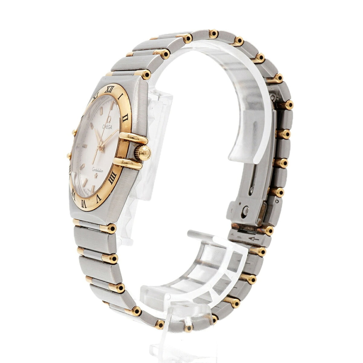 Omega Constellation Date 1312.3 met witte wijzerplaat, 33 mm