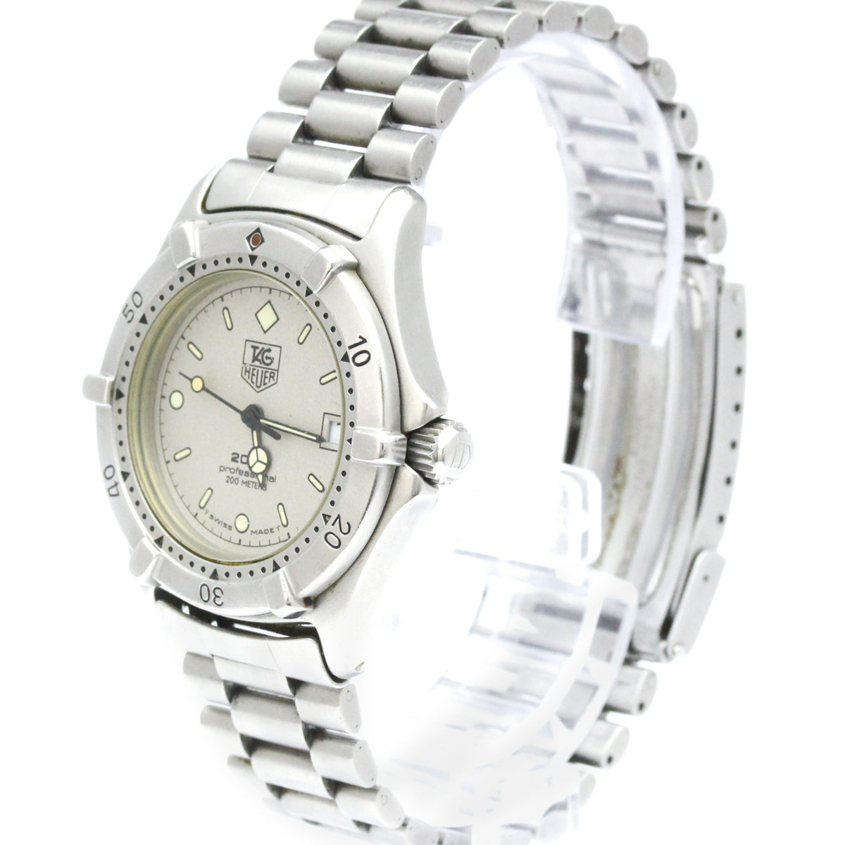 TAG Heuer Serie 2000 962213 Silber Zifferblatt 36 mm Uhr