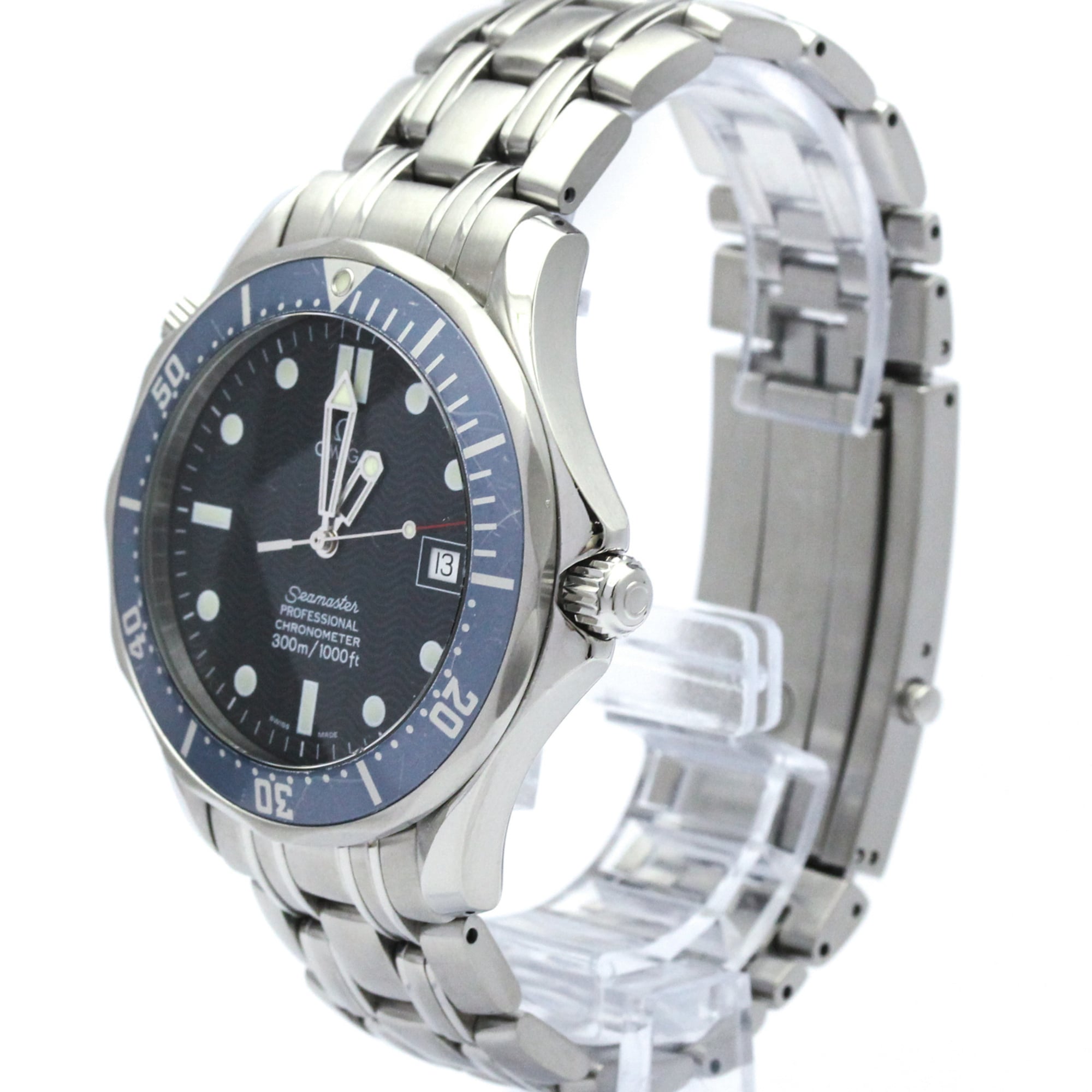 Omega Seamaster 2531.8 Blue Dial 41mm Watch