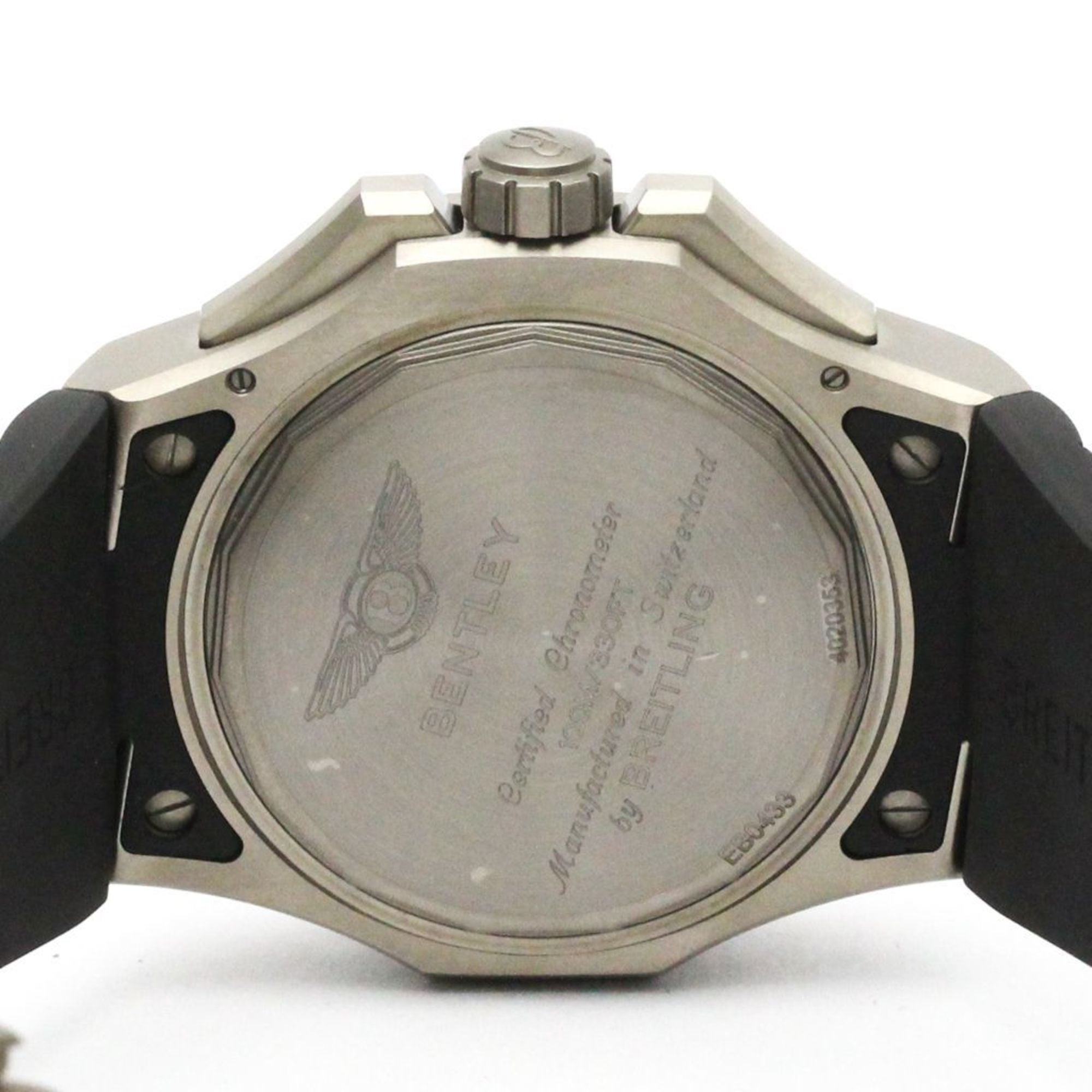 BREITLING Bentley GMT Herrenuhr aus leichtem Titan EB0433