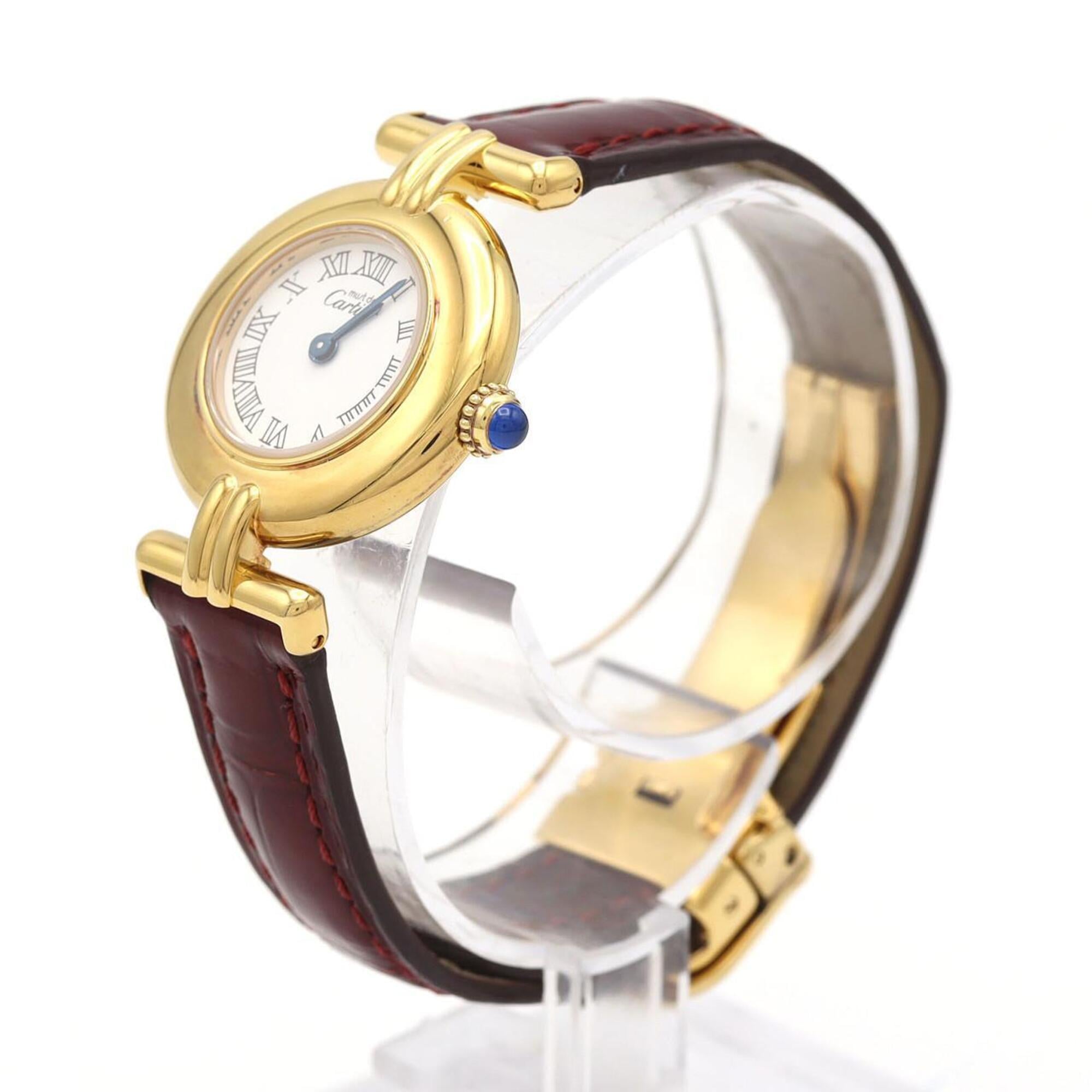 Cartier Must Colisée SM GP W1011554 Quartz Watch