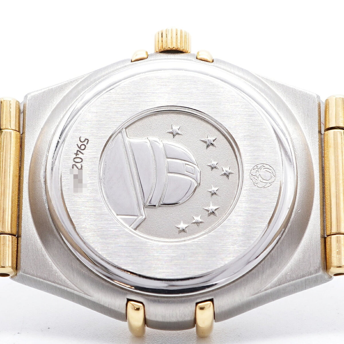 Omega Constellation 12P Diamond 1262.75 Weiß Zifferblatt 22 mm Uhr