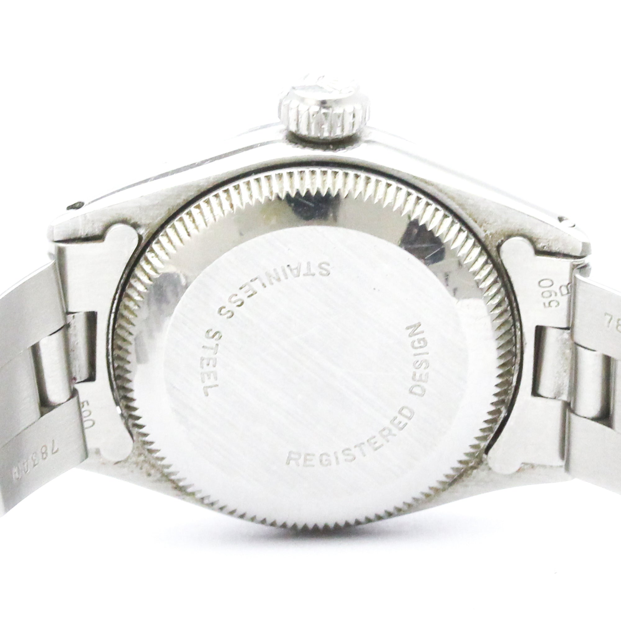 ROLEX Oyster Perpetual Steel Automatic Ladies Watch 6618 Vintage