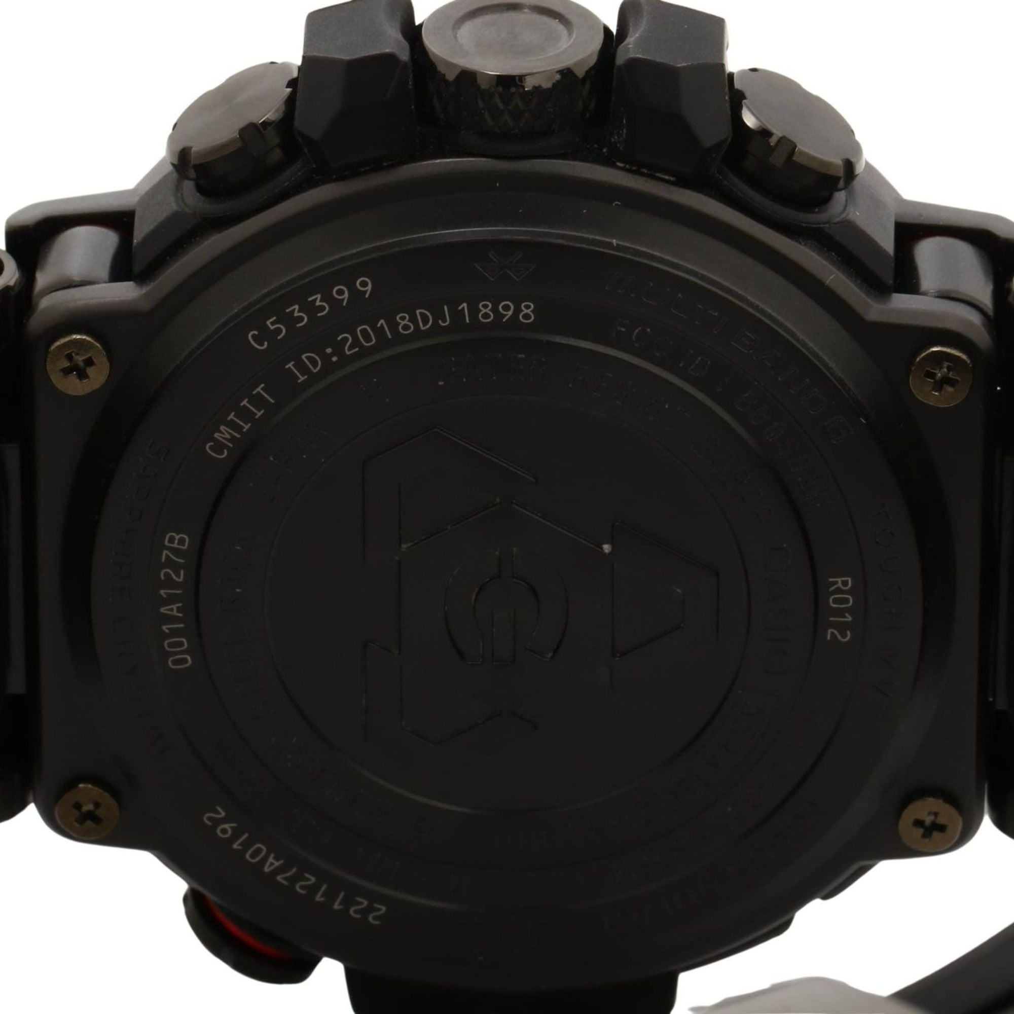 CASIO G-SHOCK MTGB1000-serie MTGB1000B1AJF Zwart roestvrijstalen analoog herenhorloge