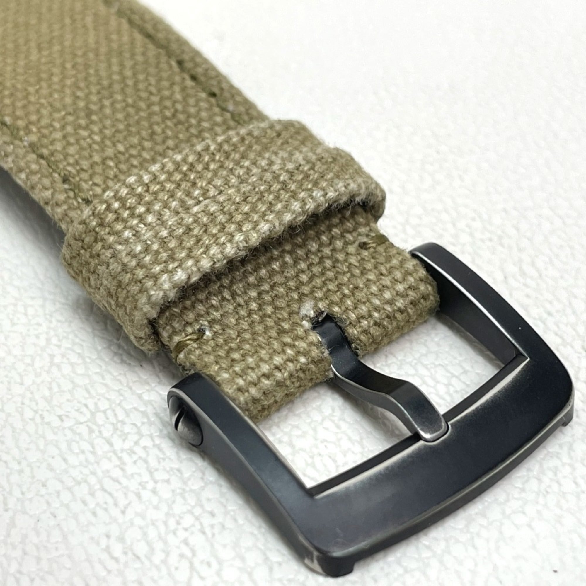 RALPH LAUREN Ralph Lauren Sporting Safari RL67 Chronometer-Uhr (RL0220900) mit Edelstahlarmband Textil Textil, Schwarz/Khaki