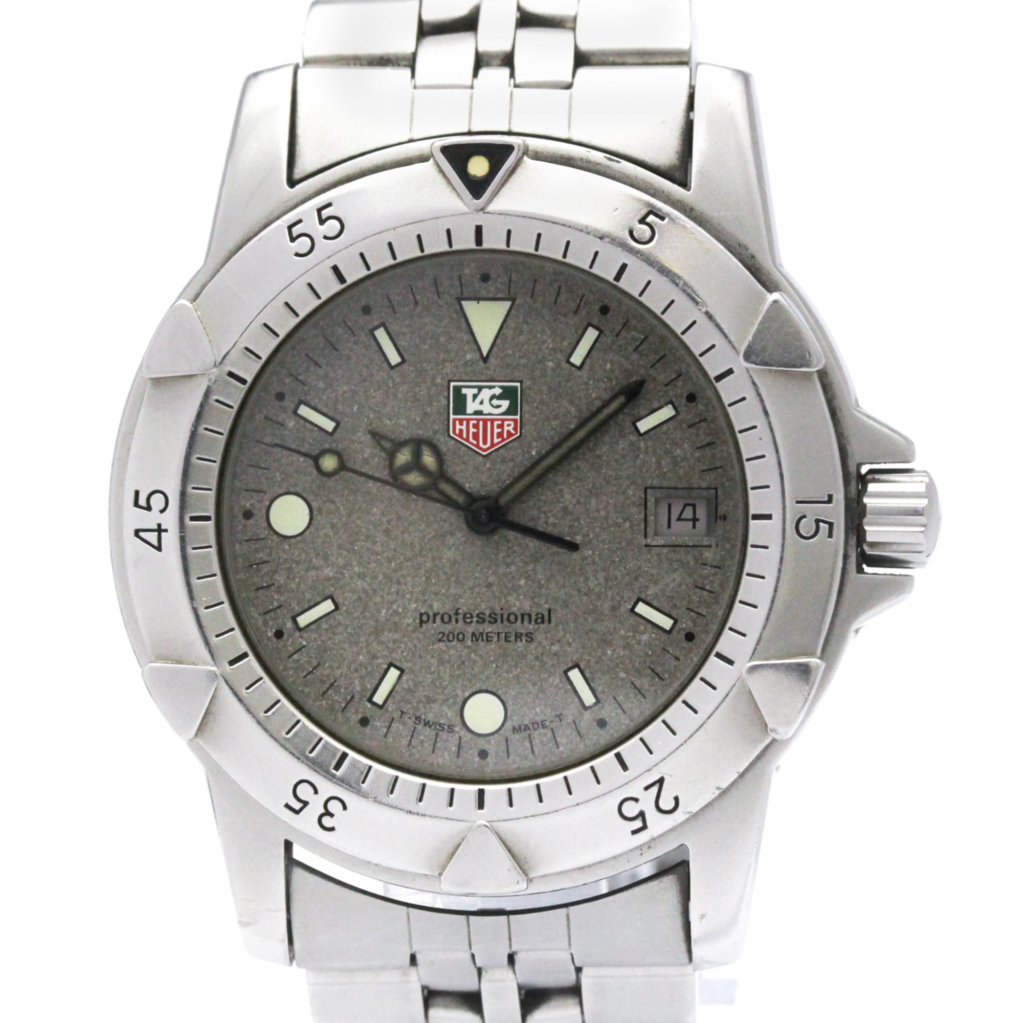 Montre TAG Heuer Professional 959706 à cadran gris 40mm