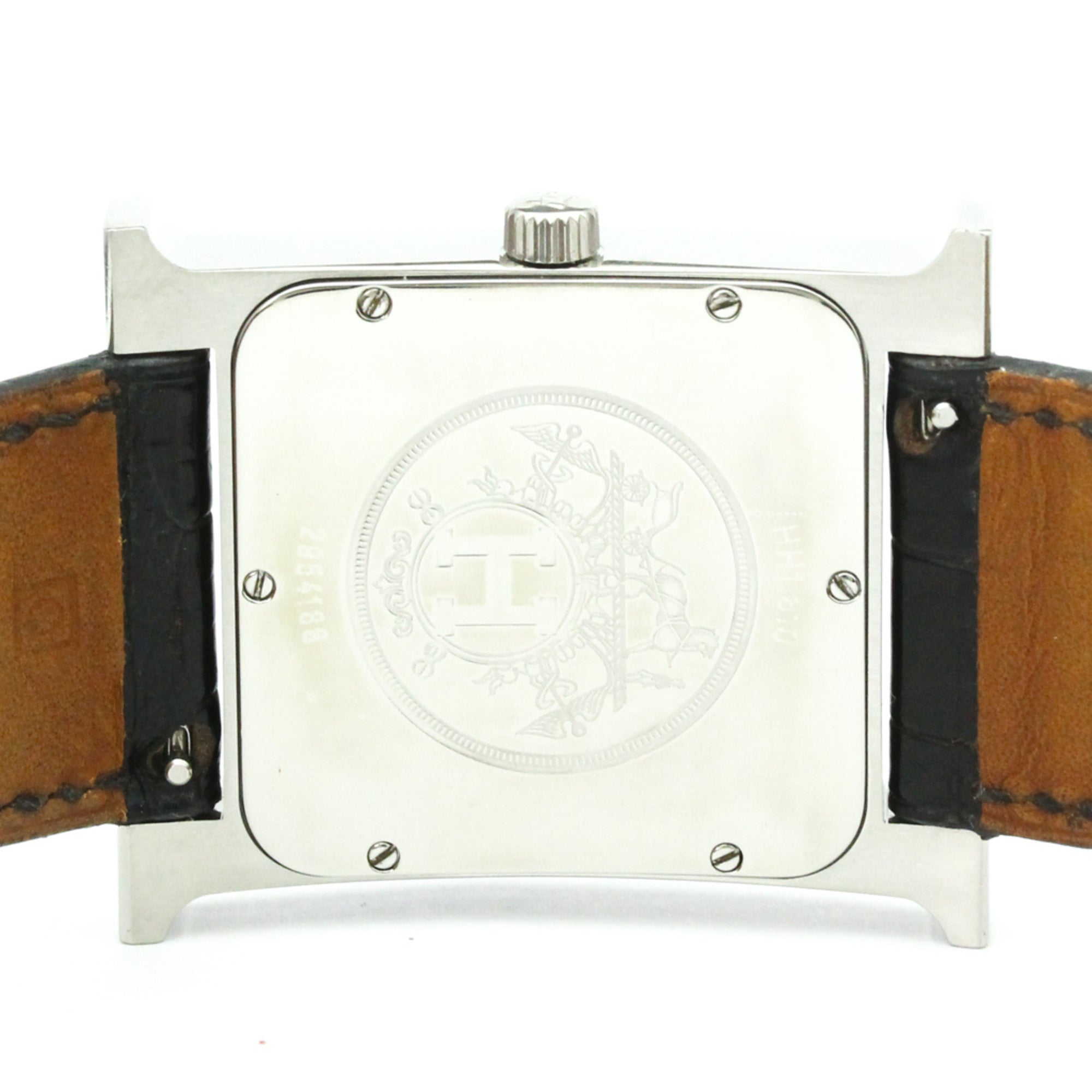 HERMES H Wach Diamond MOP Steel Quartz herenhorloge HH1.810