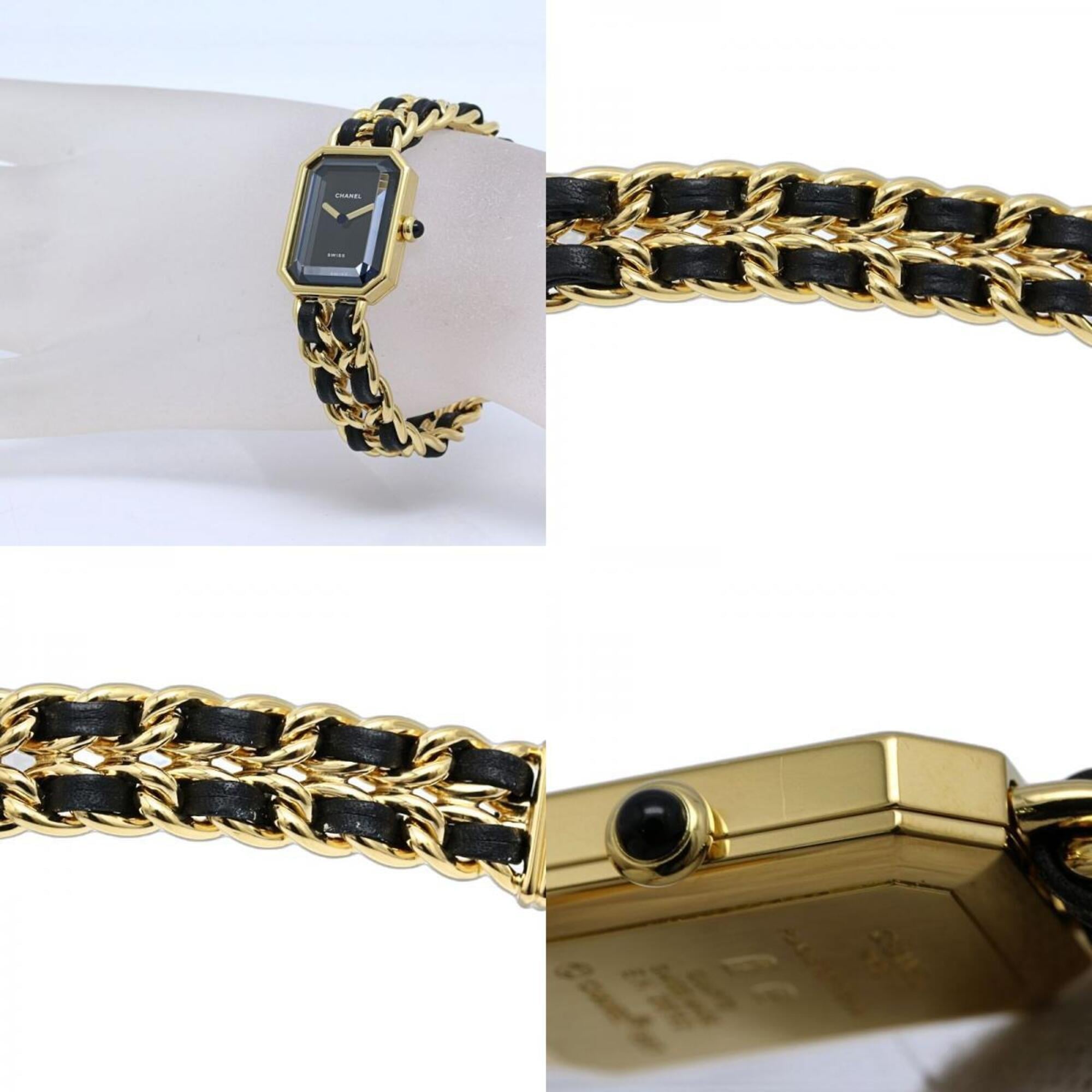 Chanel Premiere H0001 483011002 Black Dial 20mm Watch