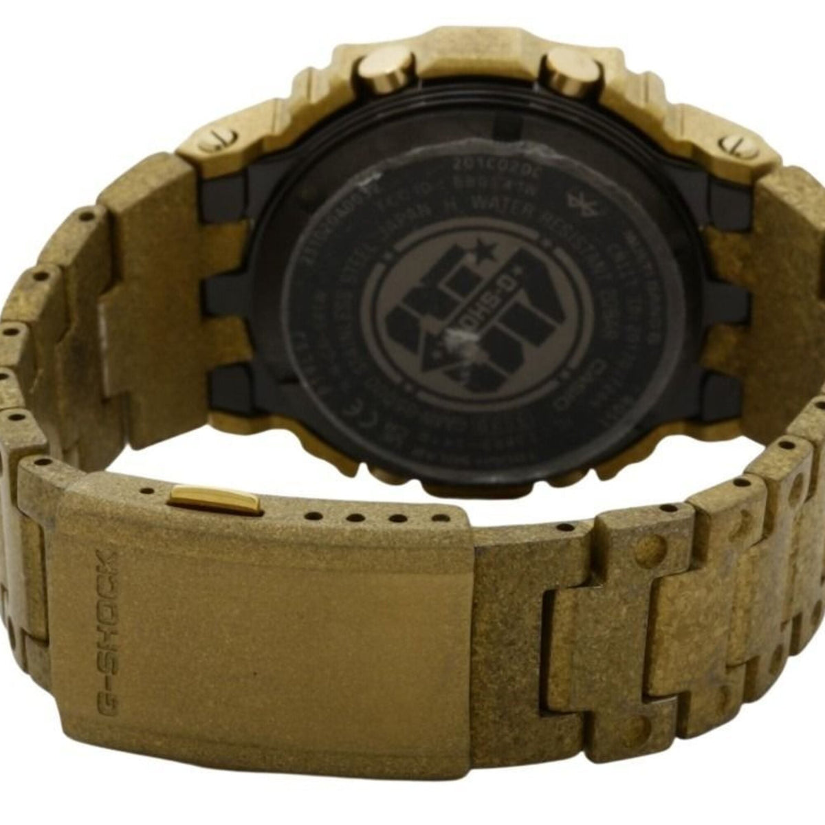 Casio G-SHOCK 40th Anniversary RECRYSTALLIZED FULL METAL 5000 SERIES GMW-B5000PG-9JR Gold Dial 43mm Watch