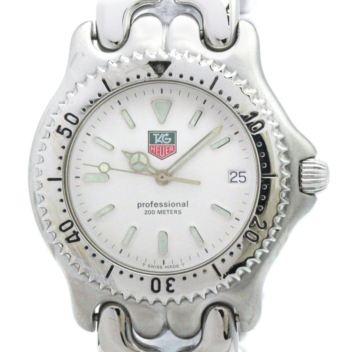 TAG Heuer Sel S99.006 White Dial 38mm Watch