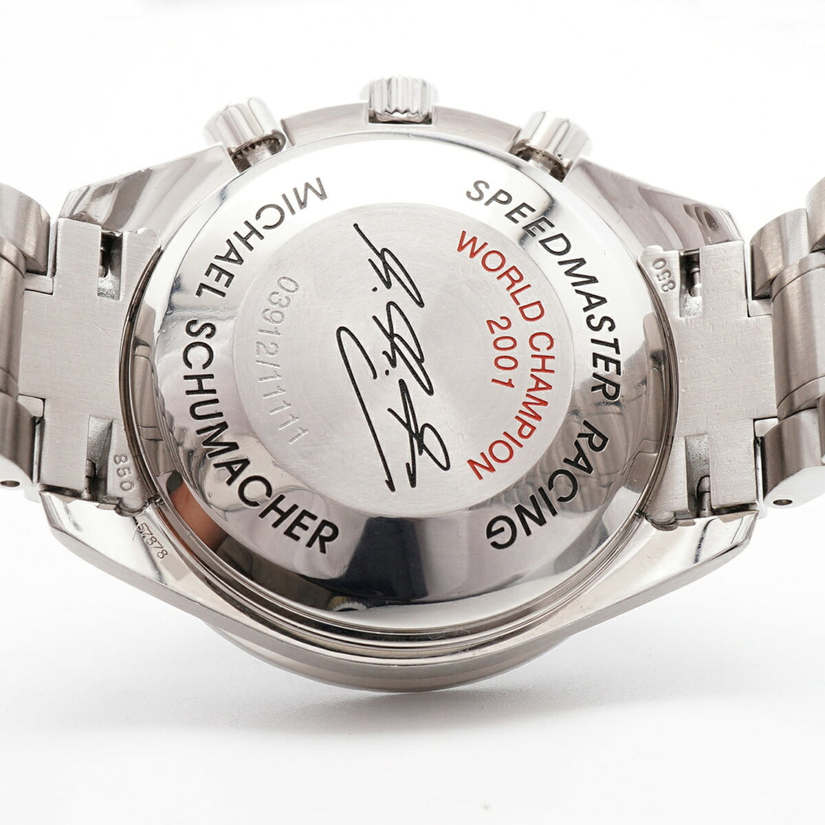 Omega Speedmaster Racing Michael Schumacher 3519.5 Schwarz Zifferblatt 39mm Uhr