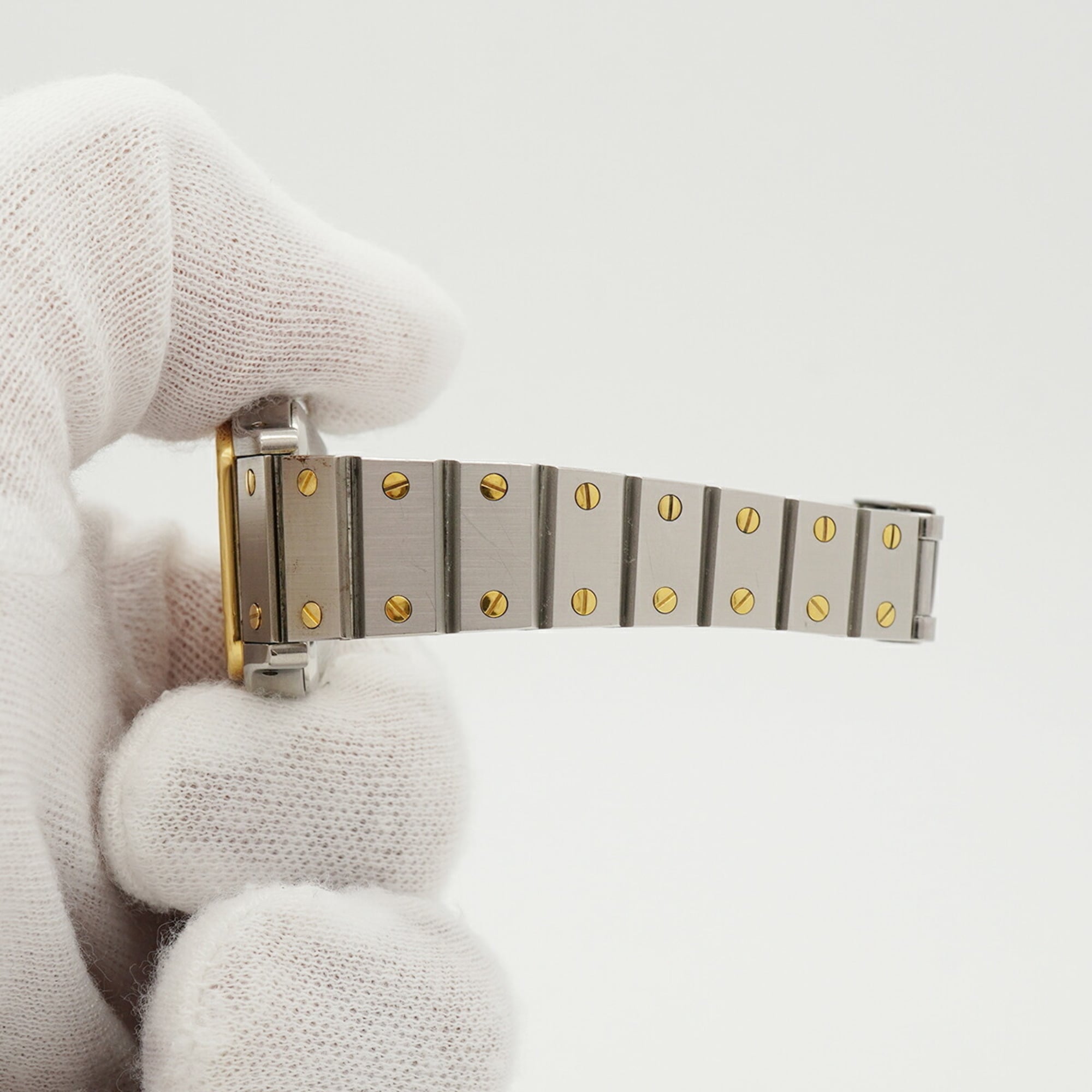 Cartier Santos Galbee SM White Dial Women's Watch