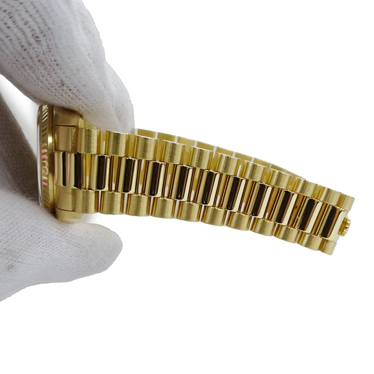 Rolex Datejust 68278G L Gold Dial 30mm Watch