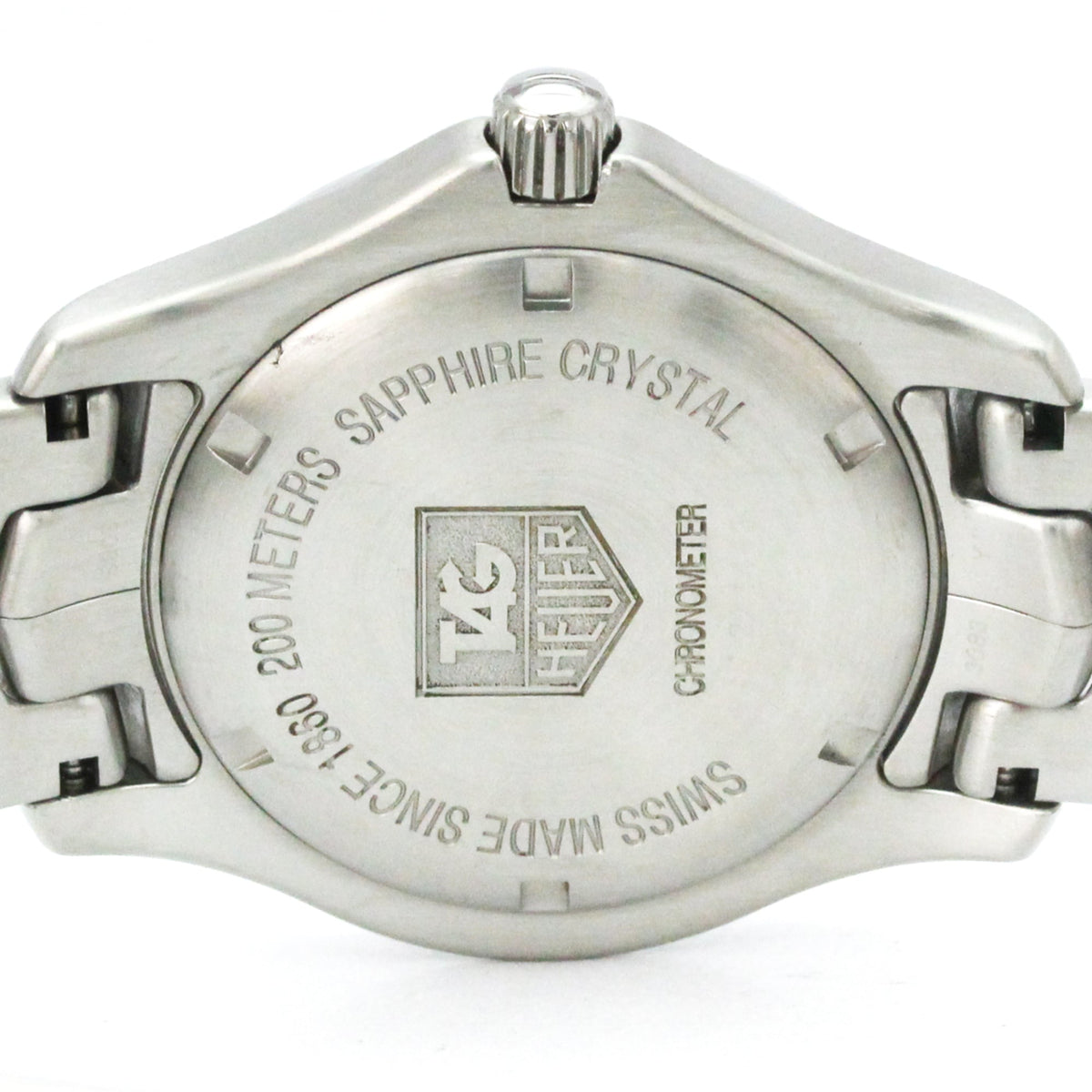 TAG Heuer Link WJF5111 Silber Zifferblatt 39mm Uhr