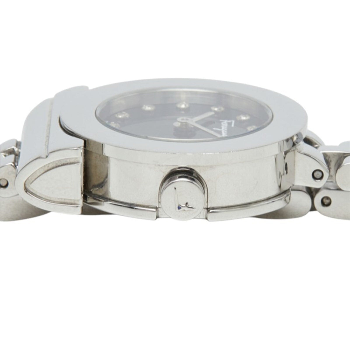 Salvatore Ferragamo Gancini SFBF00218 Schwarz Zifferblatt 22 mm Uhr