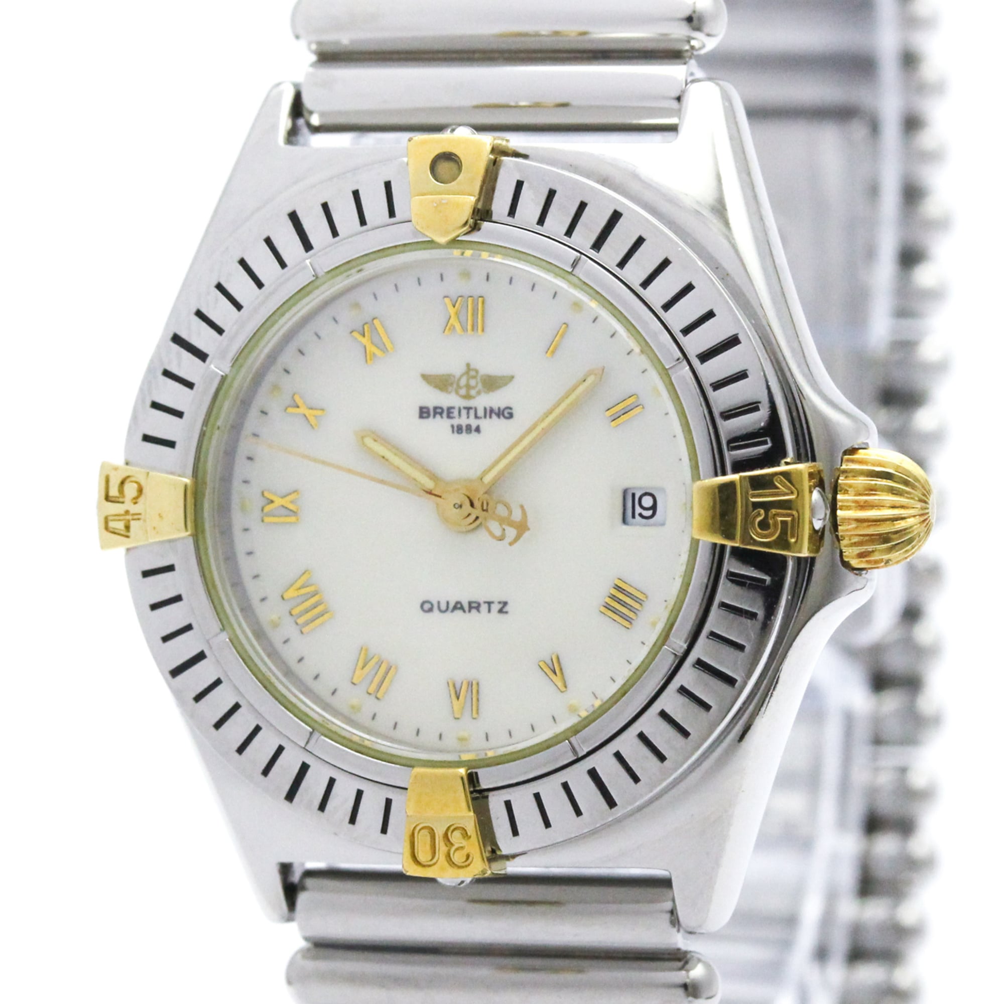 Breitling Callistino B52043 White Dial 28mm Watch