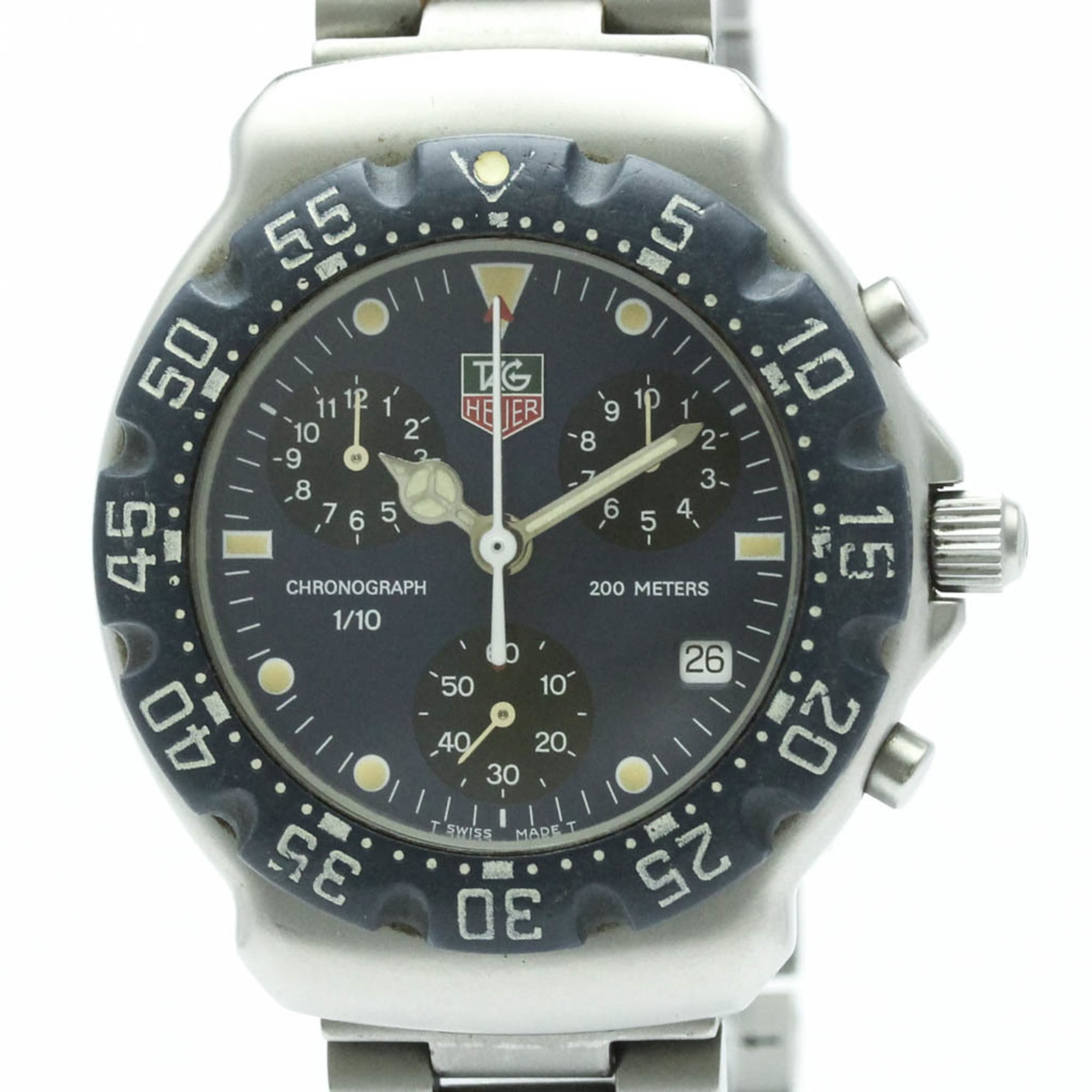 TAG HEUER 2000 Formula 1 Chronograph Steel Quartz Mens Watch CA1210