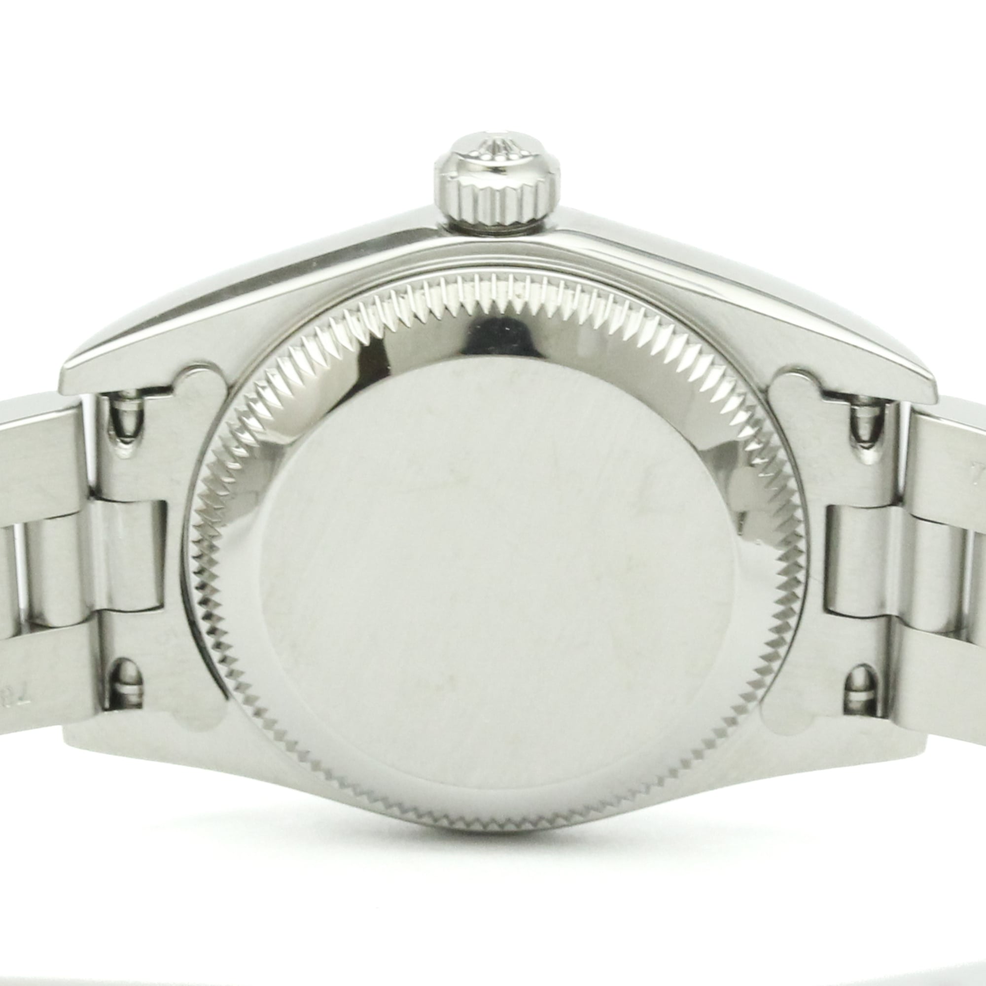 Rolex Oyster Perpetual 76030 Orange Dial 25mm Watch