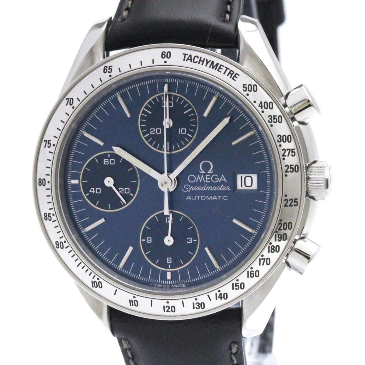 Omega Speedmaster 3511.8 met blauwe wijzerplaat 39mm Horloge