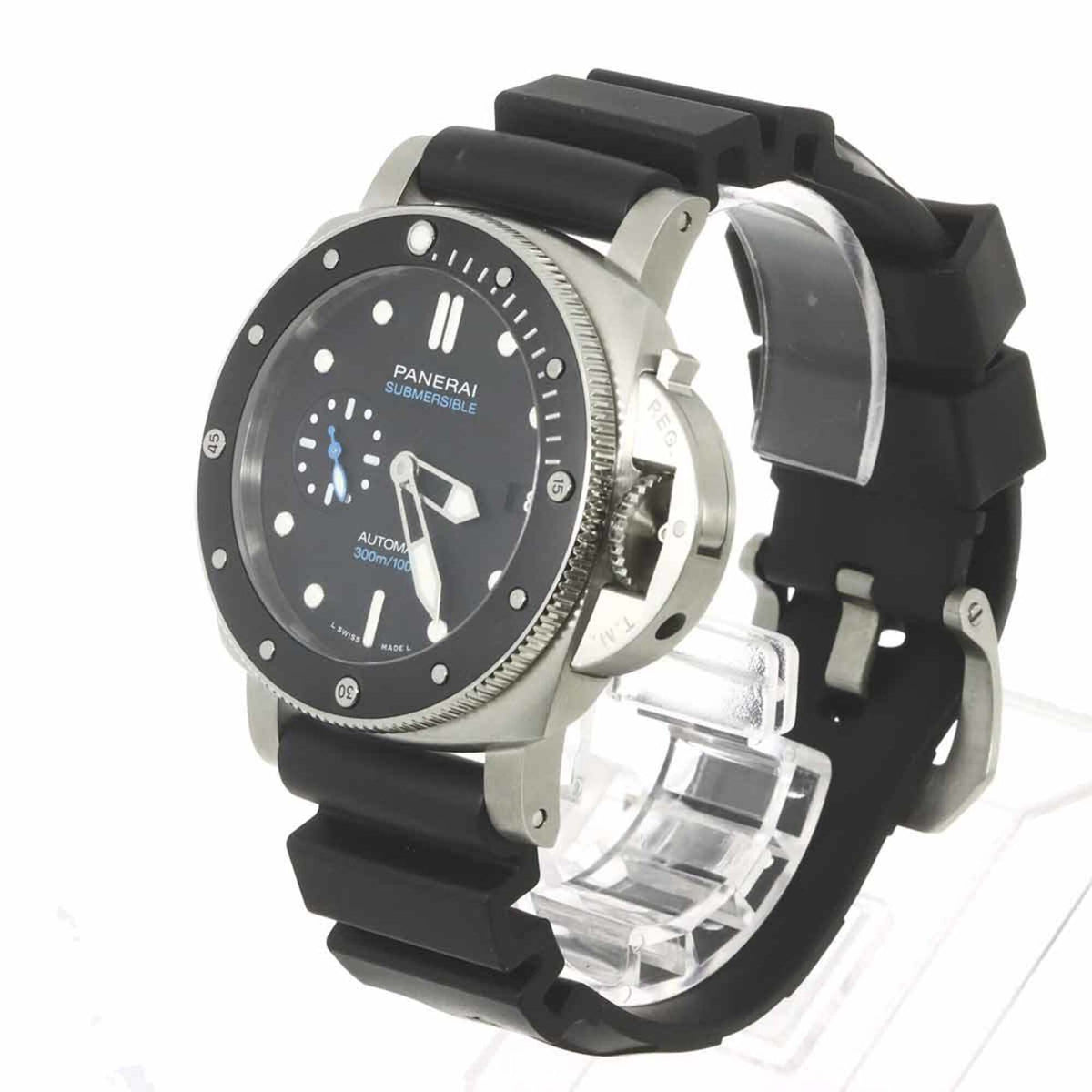 Panerai Luminor 1950 Submersible PAM01305 Black Dial 42mm Watch