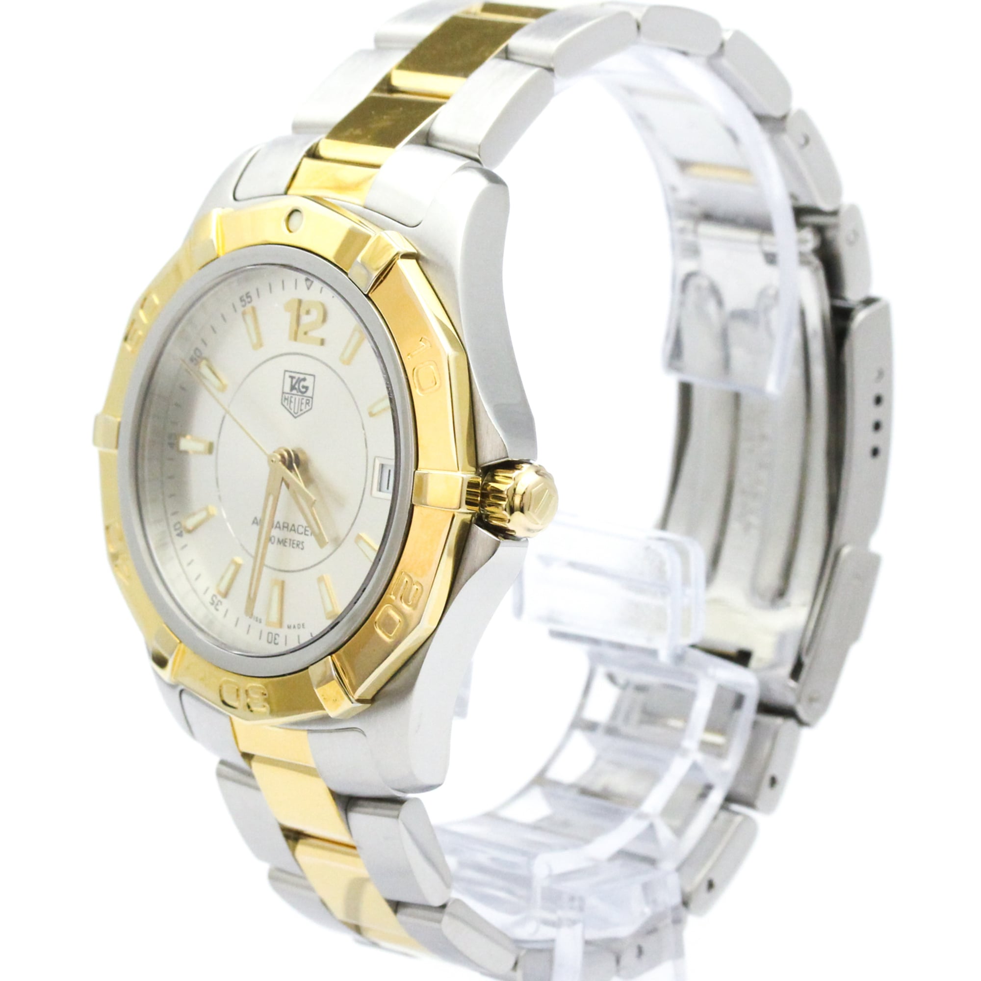 TAG HEUER Aquaracer Gold Plated Steel Quartz WAF1120