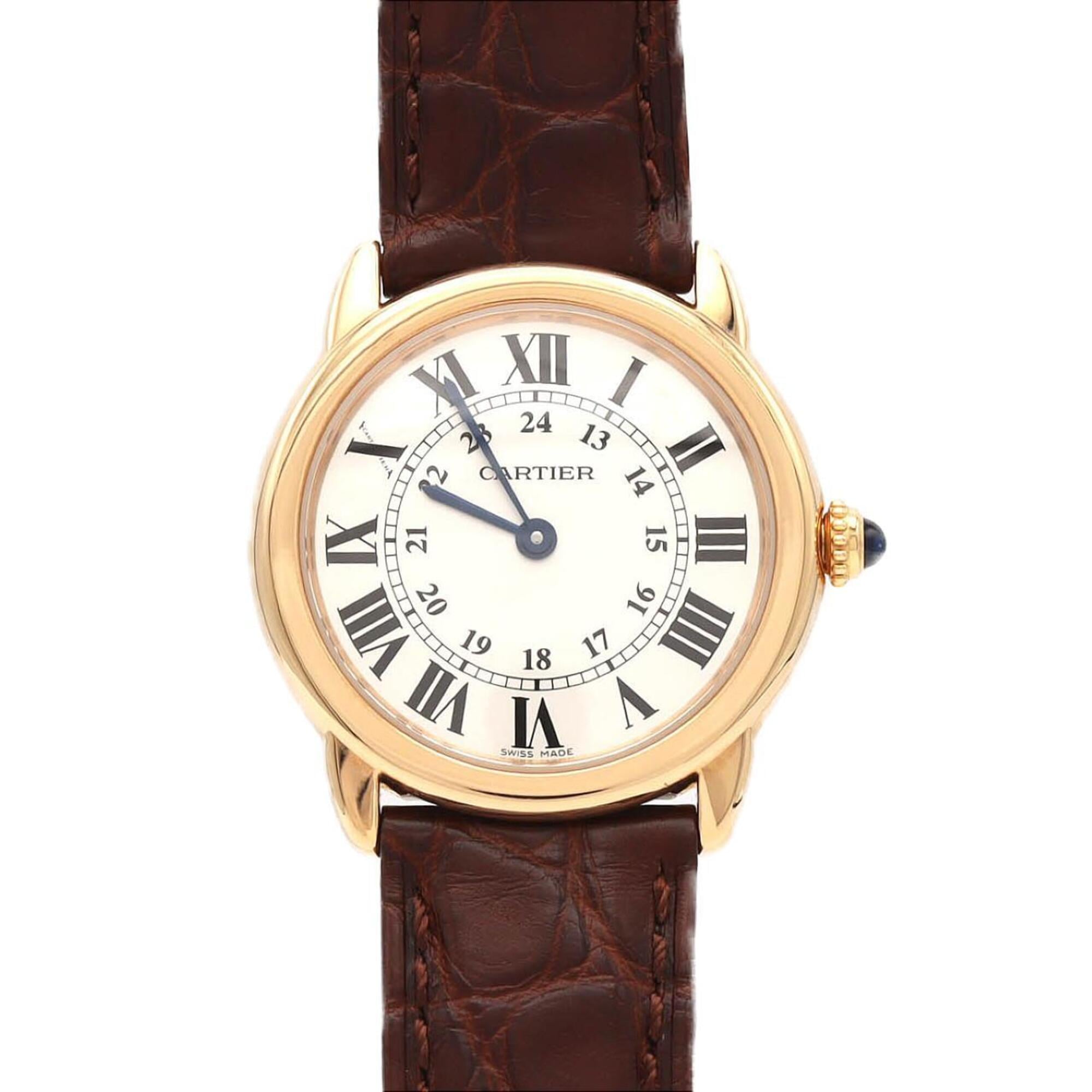 Montre Cartier Ronde Solo W6701007, cadran argenté, 29 mm