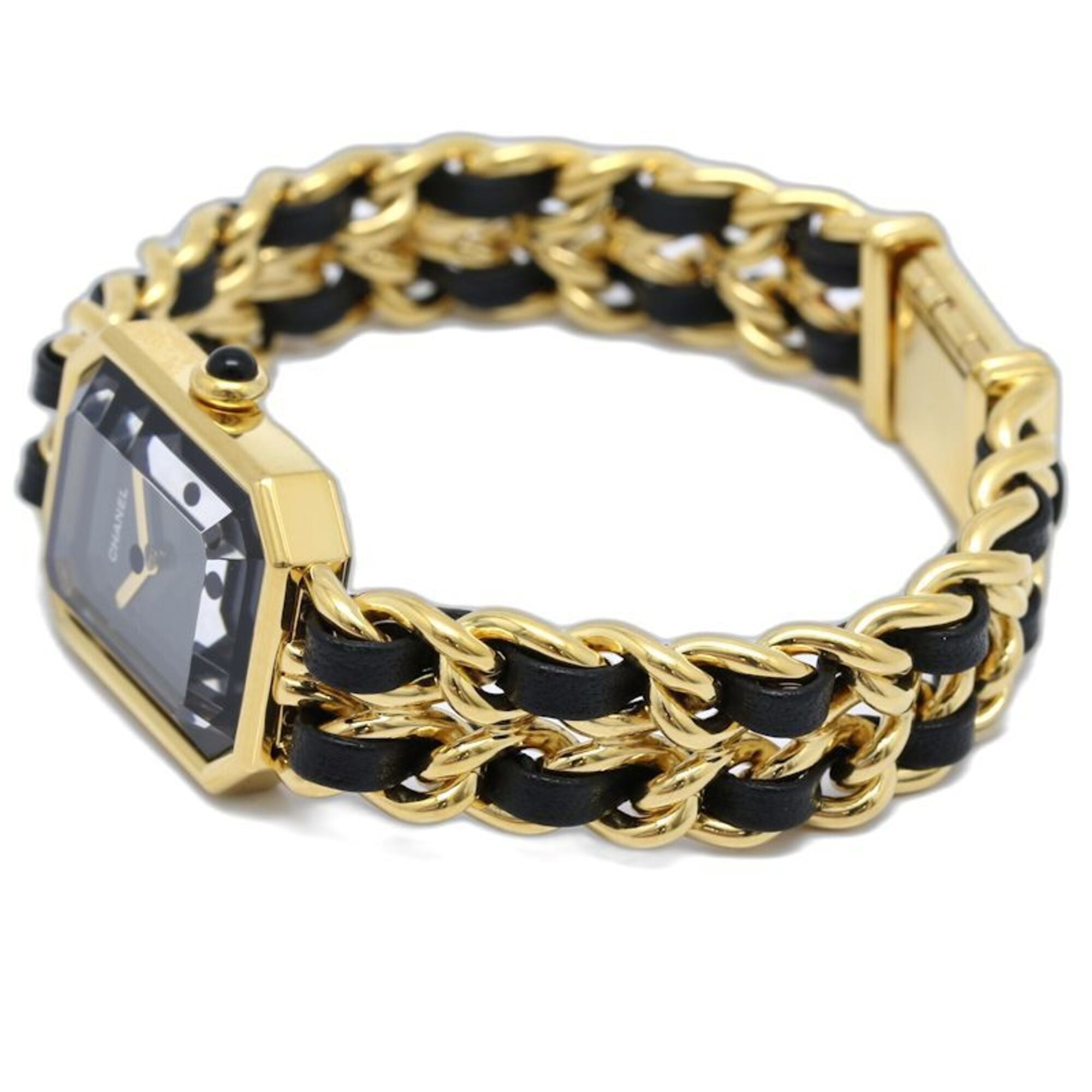 Chanel Premiere H0001 483011003 Black Dial 20mm Watch