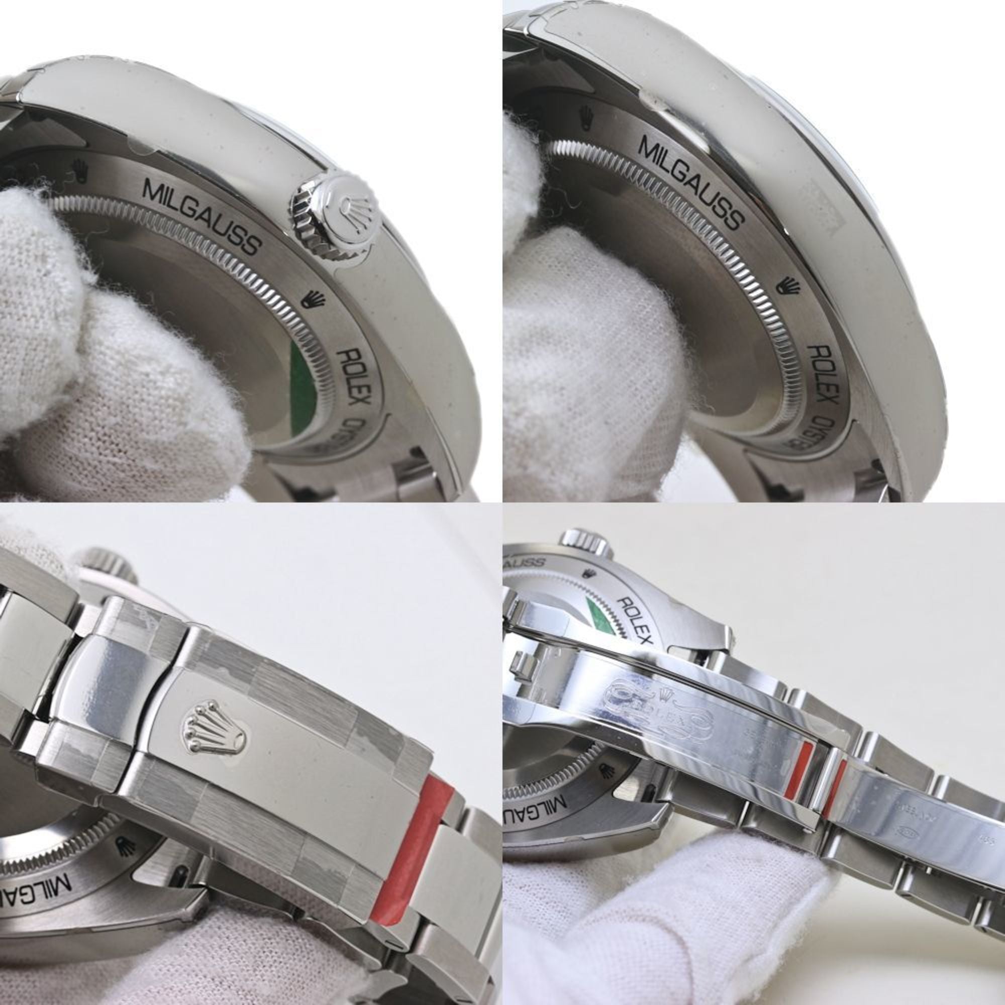ROLEX Milgauss Z Blue, Seriennummer 116400GV, Herrenuhr aus Edelstahl, 40132