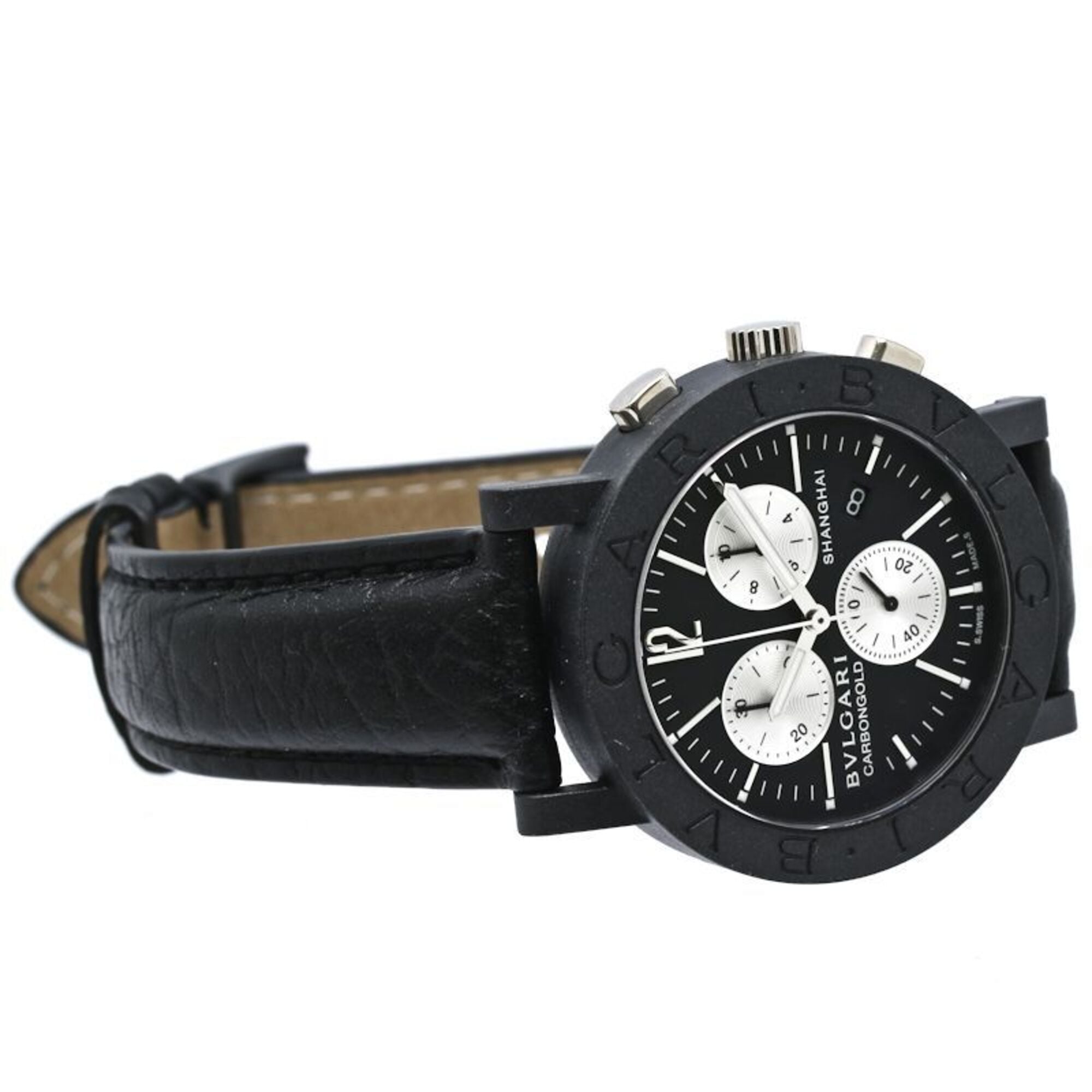 Bulgari Bulgari BBW38CGLDCH/6 BB38CLCH Black Dial 38mm Watch