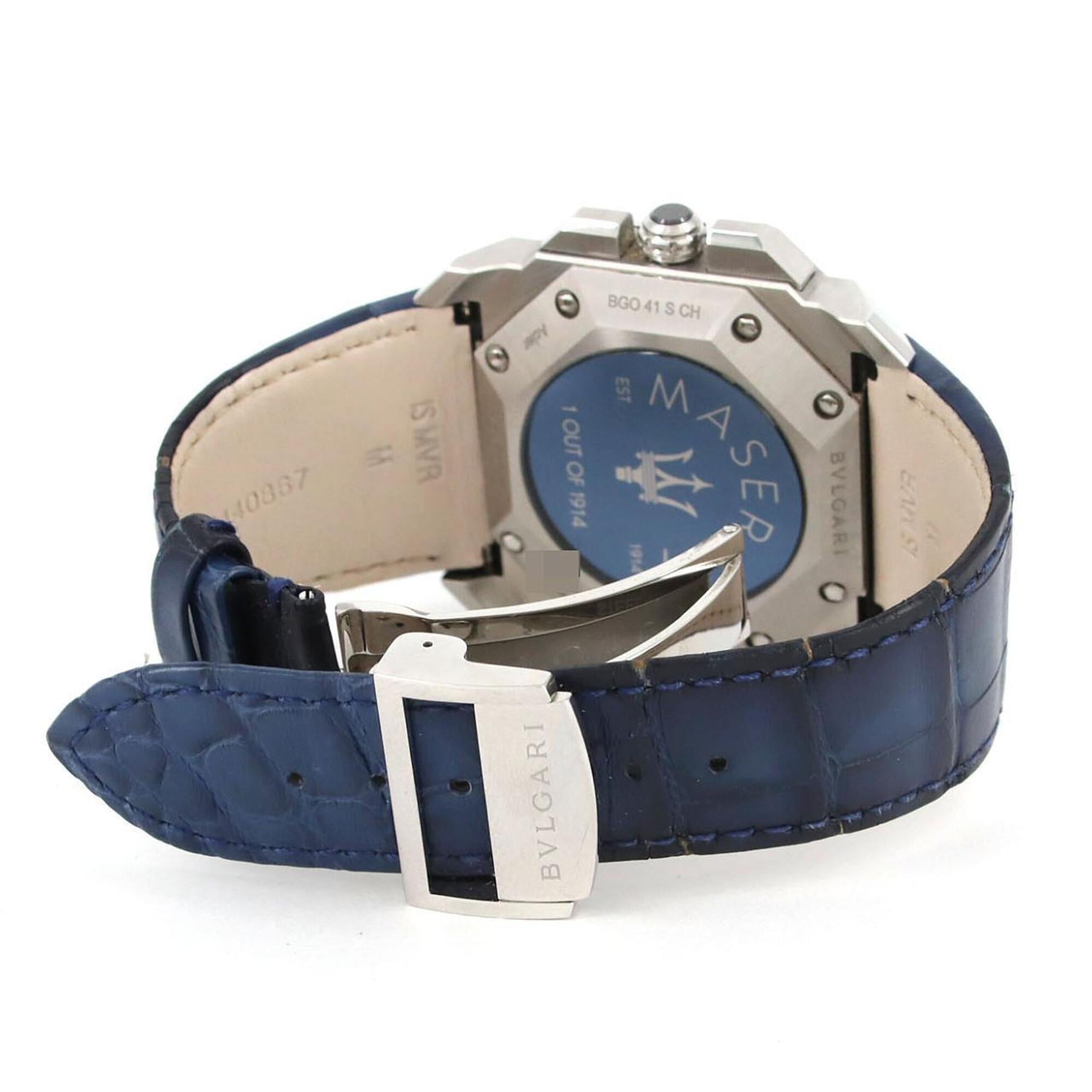 Bulgari Octo Verocissimo Maserati Limited BGO41SCH BGO41C3SLDCH MAS SS Automatic Watch