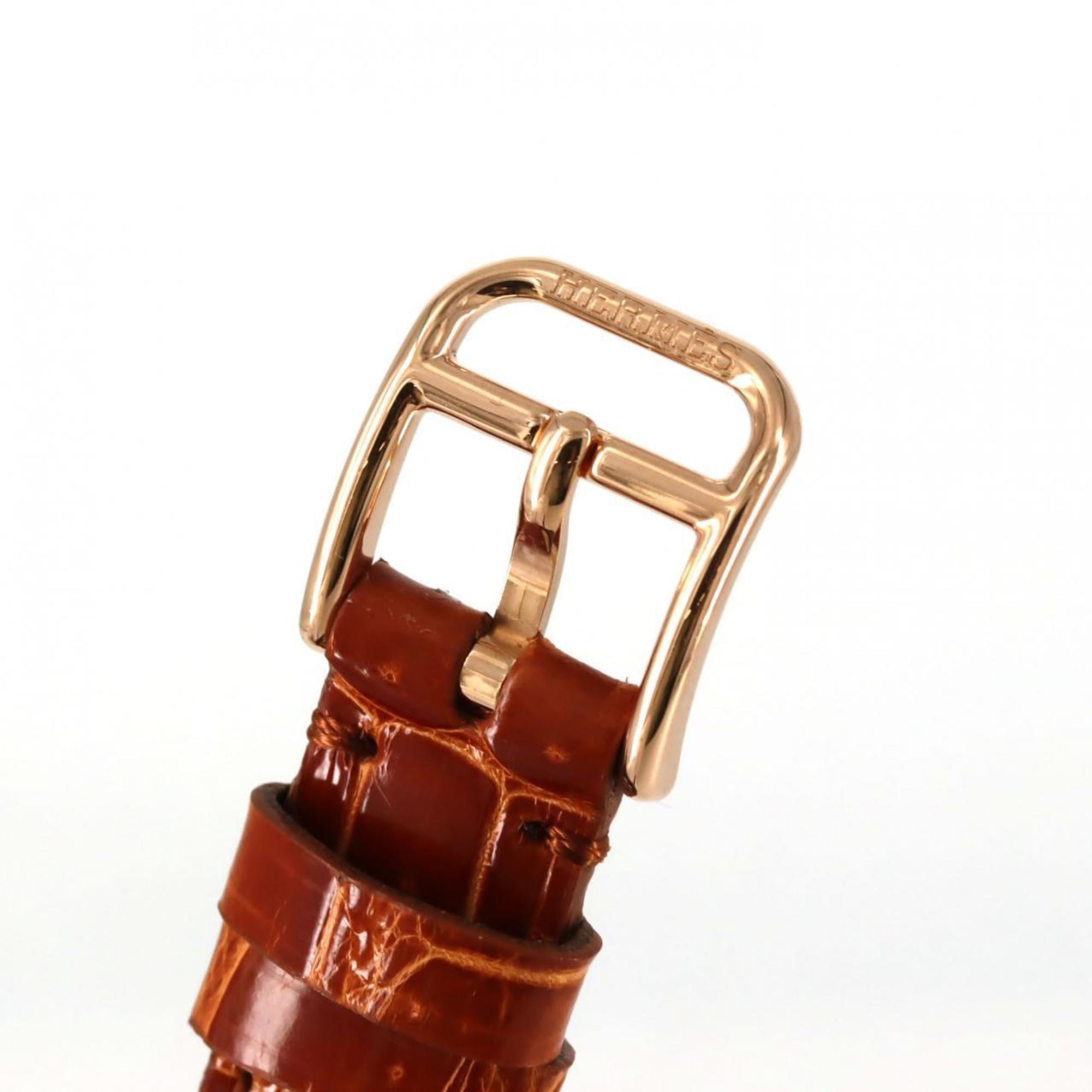 Hermès Cape Cod Chaine d'Ancrejoyer PG D CC1.371 PG/RG quartzhorloge