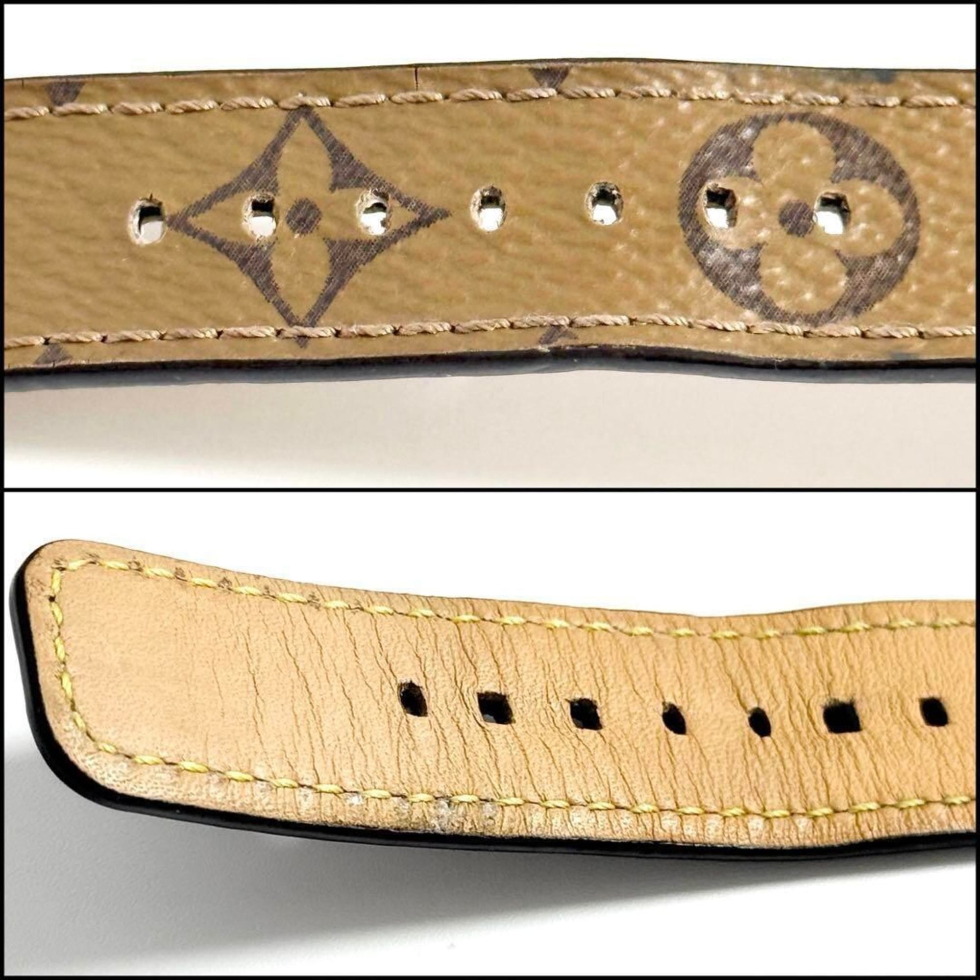Louis Vuitton Tambour Monogram-horloge voor heren, 39 mm