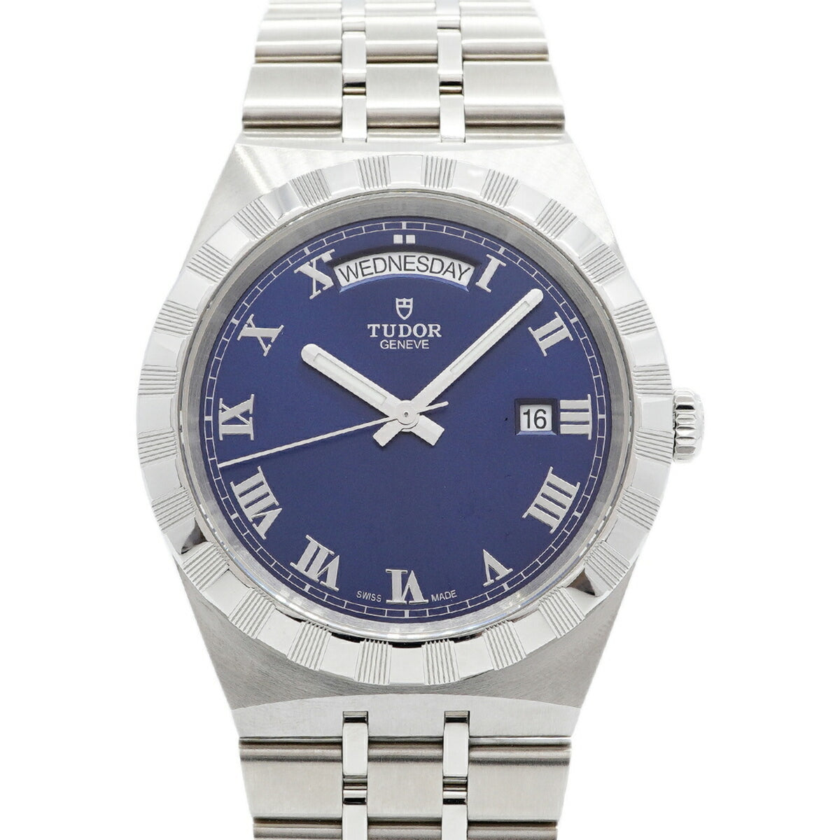 Tudor Royal Day-Date 28600 mit blauem Zifferblatt 40mm Uhr