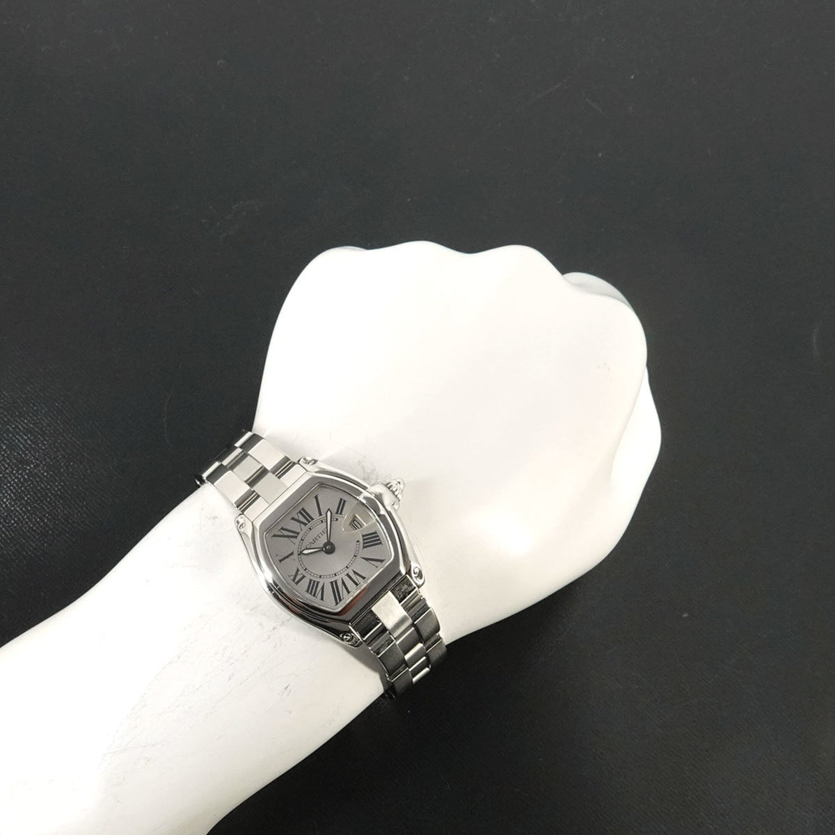 Cartier Roadster SM W62016V3 Silver Dial 33mm Watch