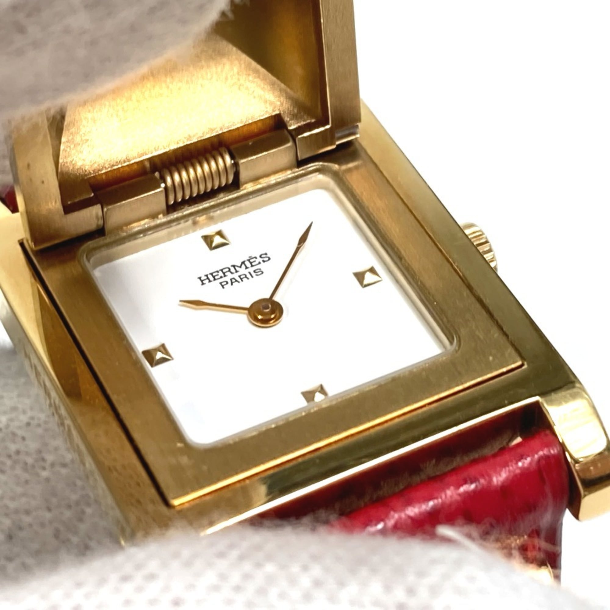 Hermes Medor S-220909-9 White Dial 22mm Watch