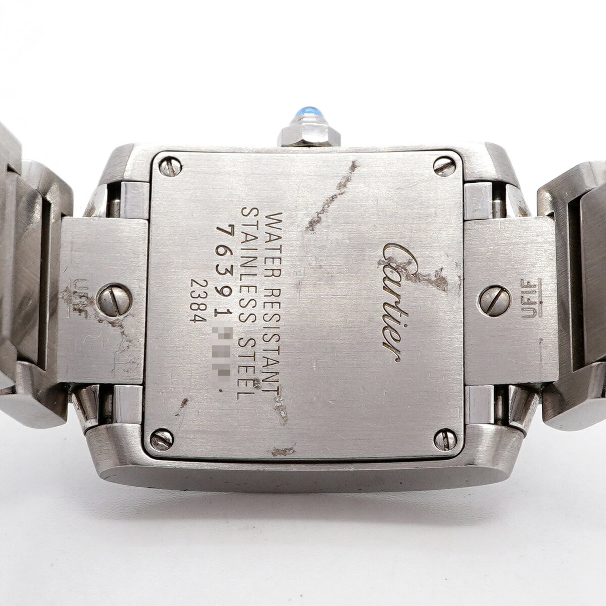 Cartier Tank Française SM W51008Q3 Ivory Dial 20mm Watch