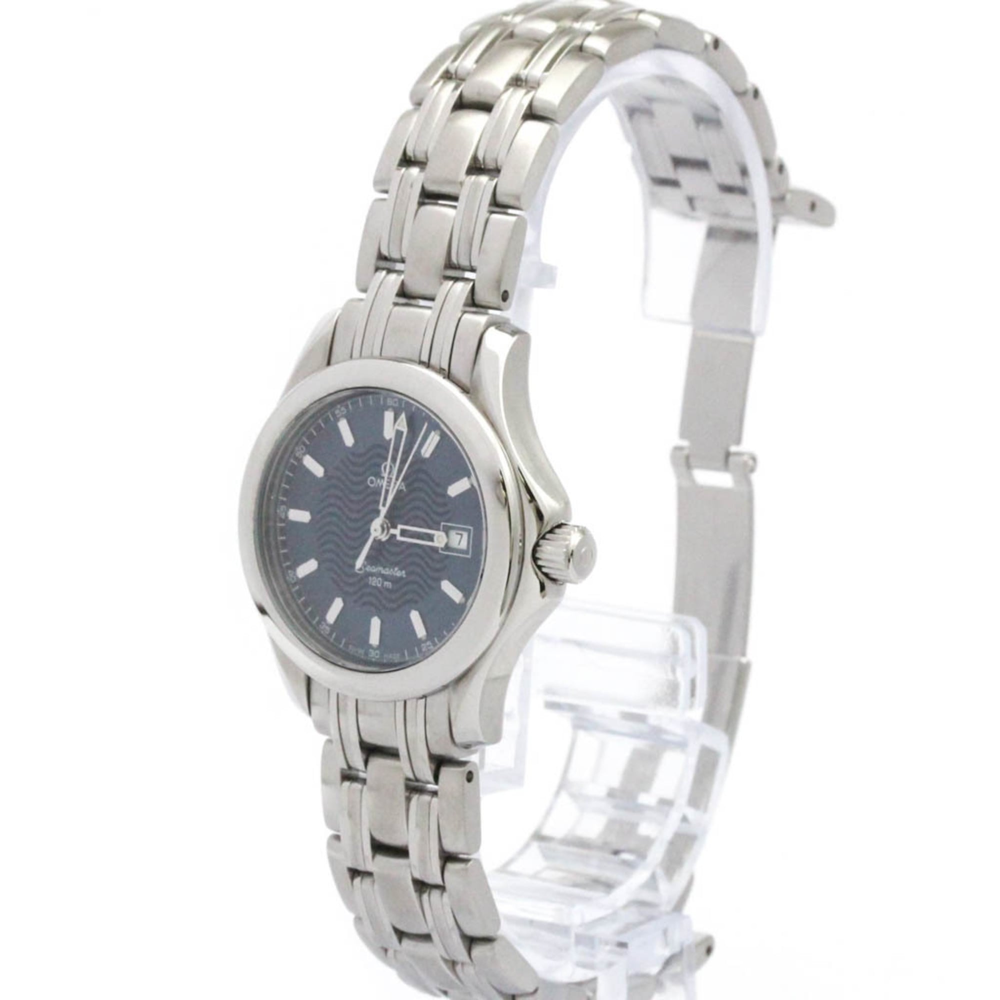 OMEGA Seamaster 120M Steel Quartz Ladies Watch 2571.81 Polished