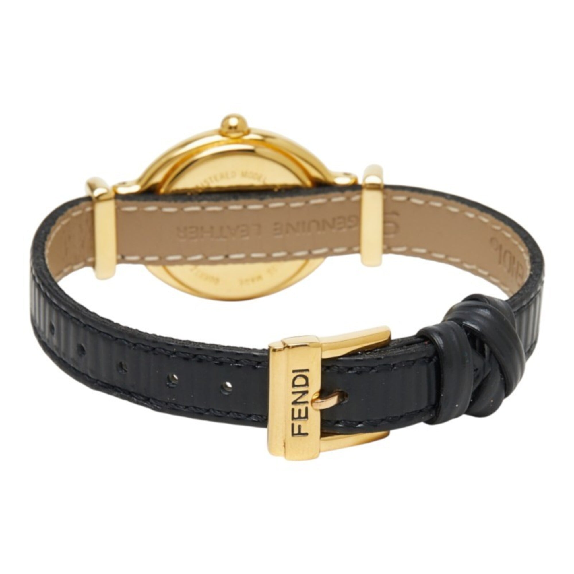 Montre Fendi Chameleon à bracelet interchangeable, 7 couleurs, 640L Blanc, cadran de 24 mm