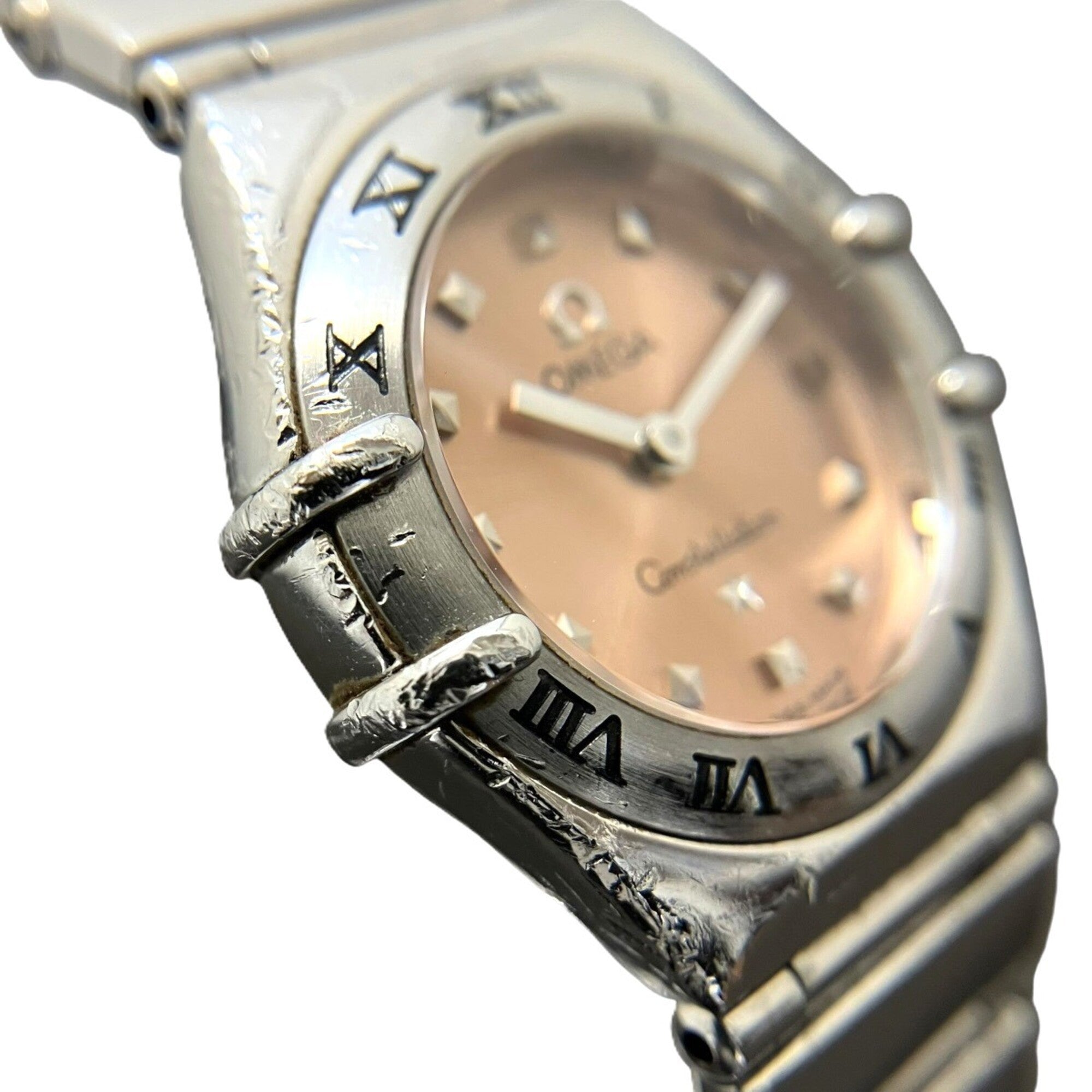 Omega My Choice Mini Constellation Total Weight 43g Stainless Steel Quartz Movement Copper Dial 1561.61