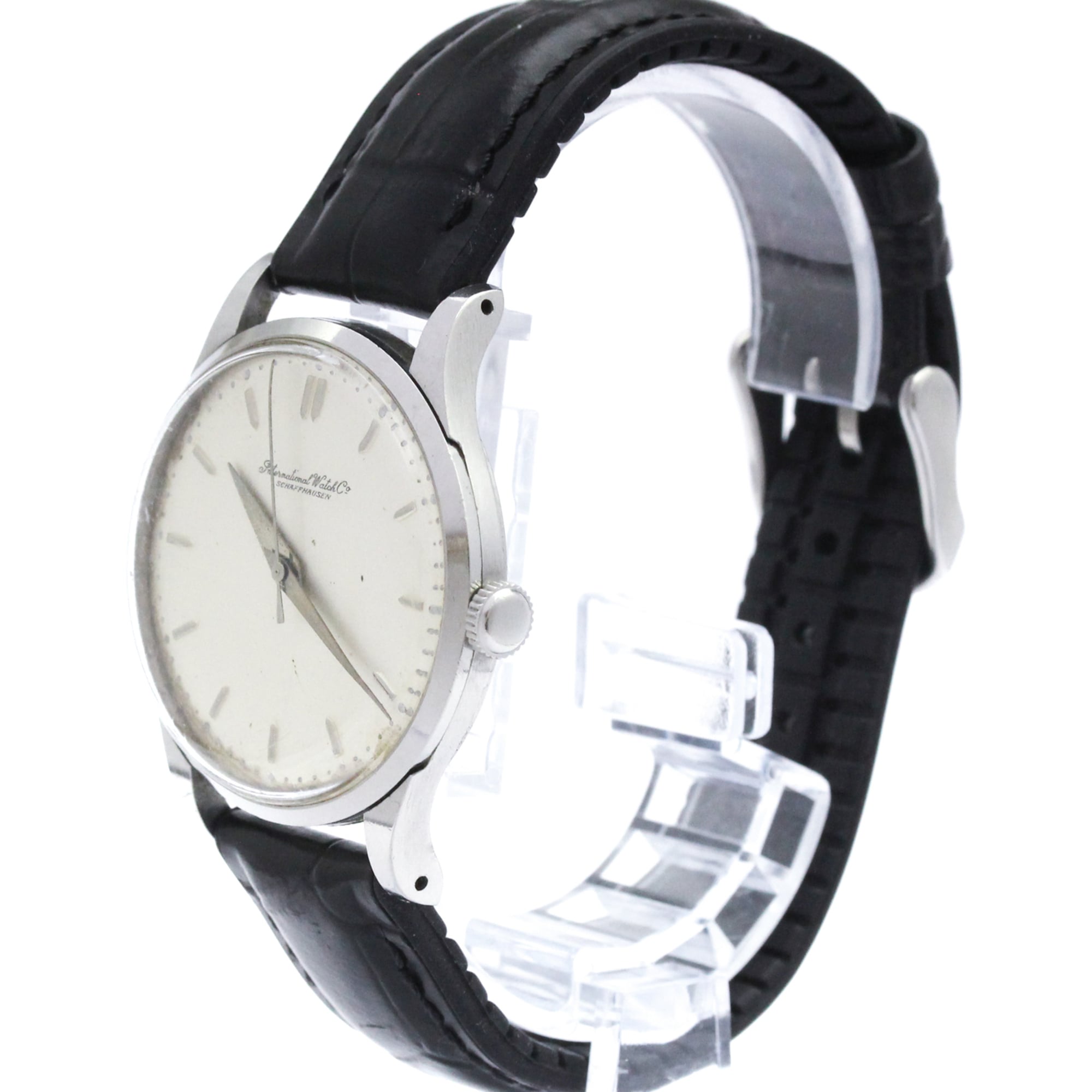 IWC Schaffhausen BF593746 Silver Dial 36mm Watch