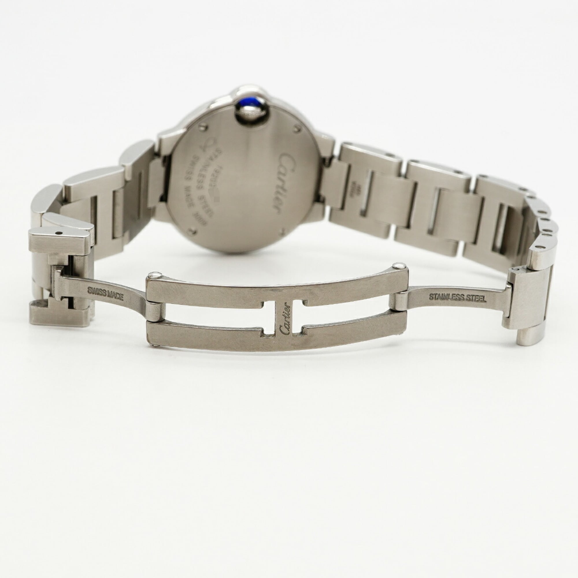 Cartier Ballon Bleu W69010Z4 Silver Dial 28mm Watch