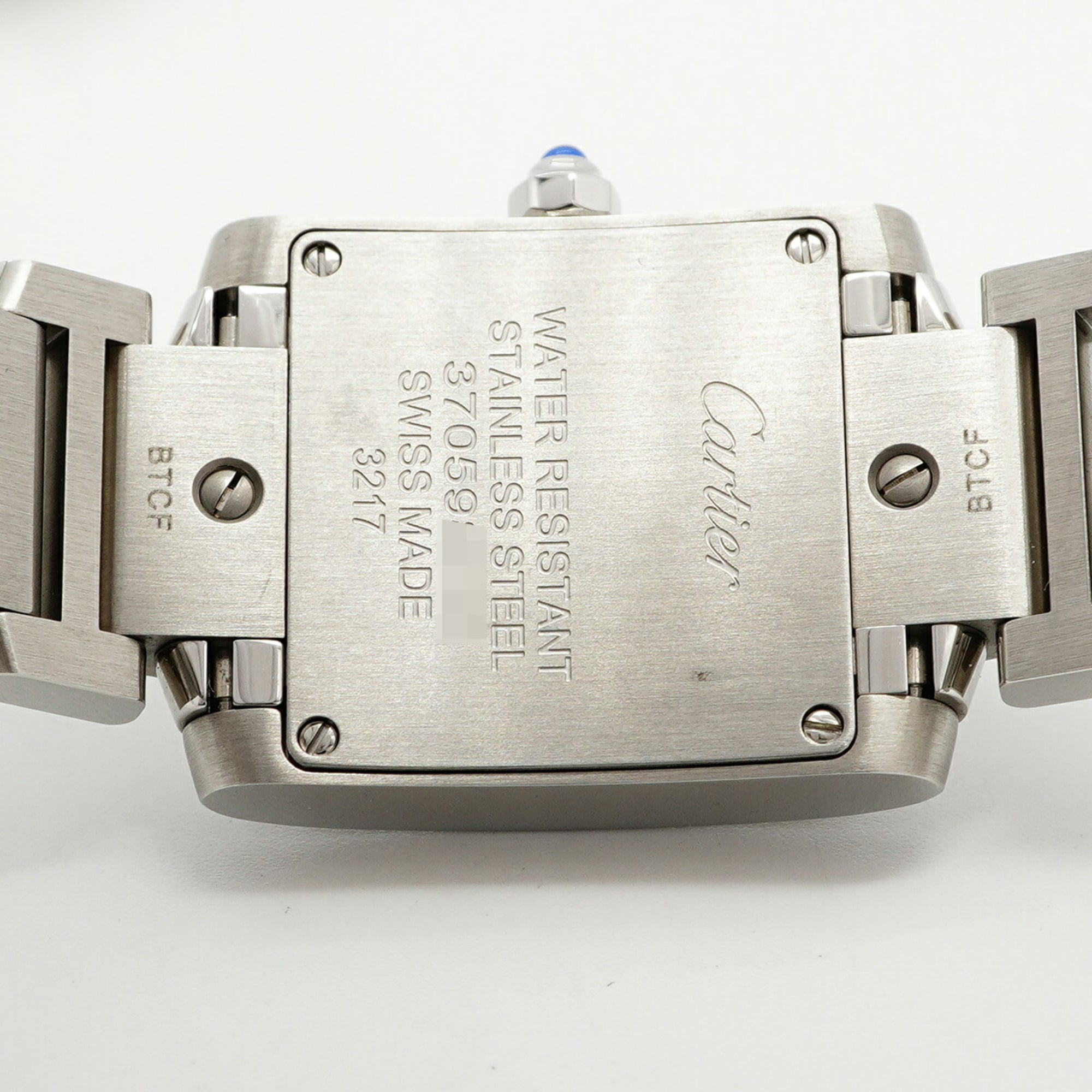Cartier Tank Française SM W51008Q3 Ivory Dial Women's Watch