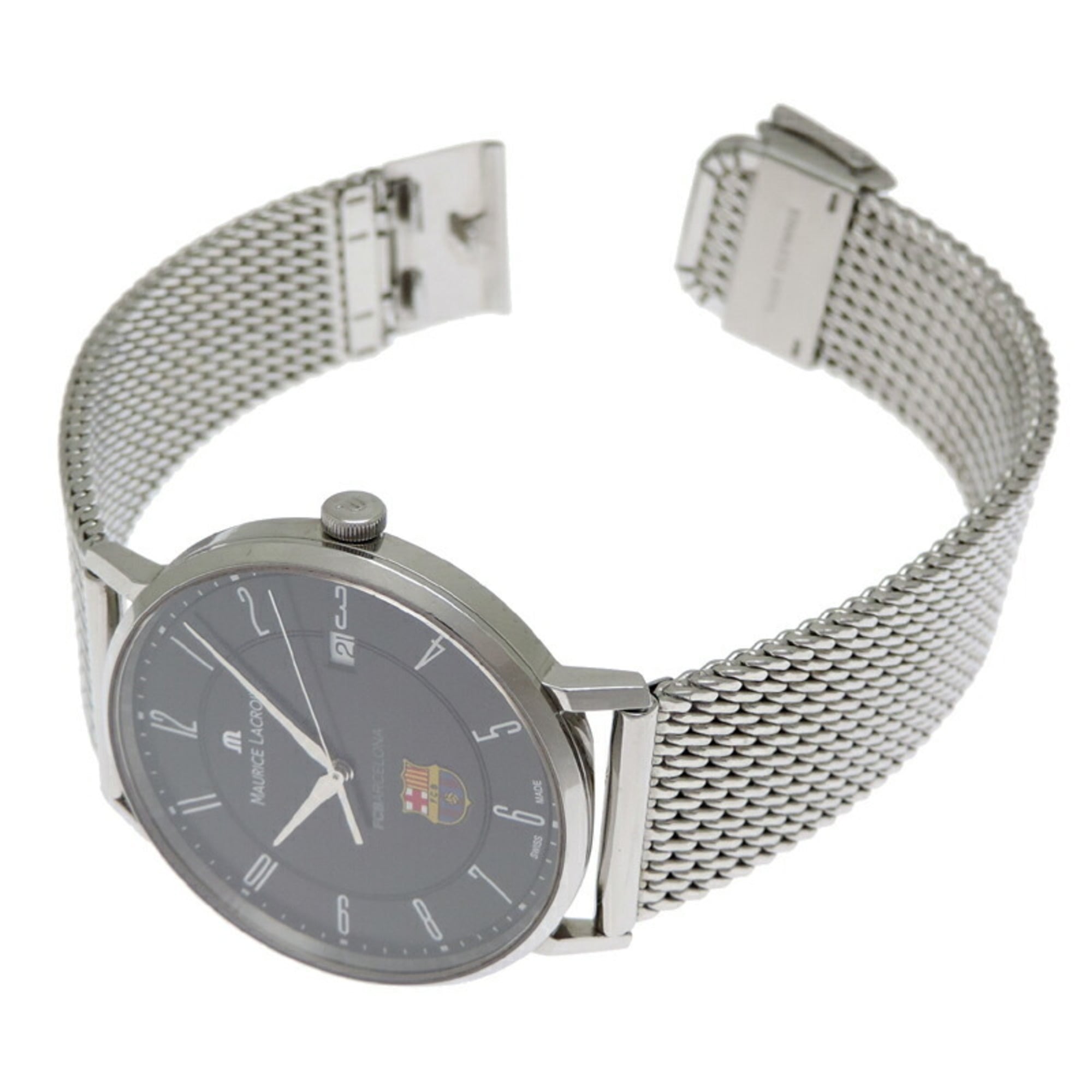 Maurice Lacroix Eliros Date FC Barcelona Men's Watch EL1087-SS002-320