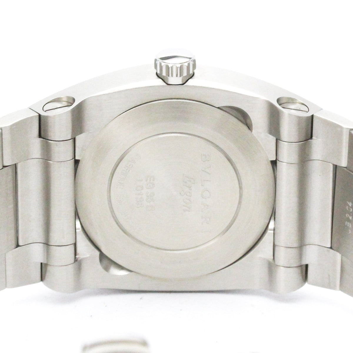 Bvlgari Ergon EG35S Black Dial 35mm Watch