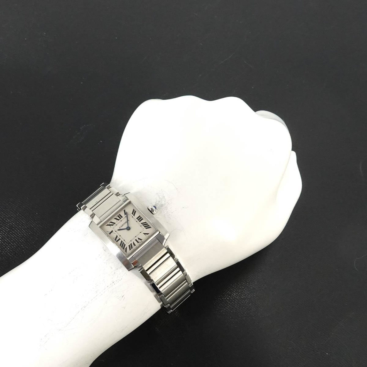 Cartier Tank Française MM W51003Q3 Ivory Dial 25mm Watch