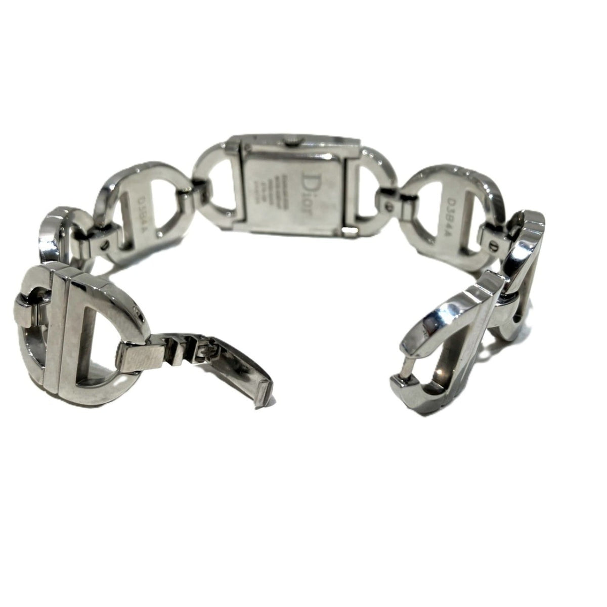 Christian Dior Malice D78-109 Weiß Zifferblatt in Muscheloptik 19 mm Uhr