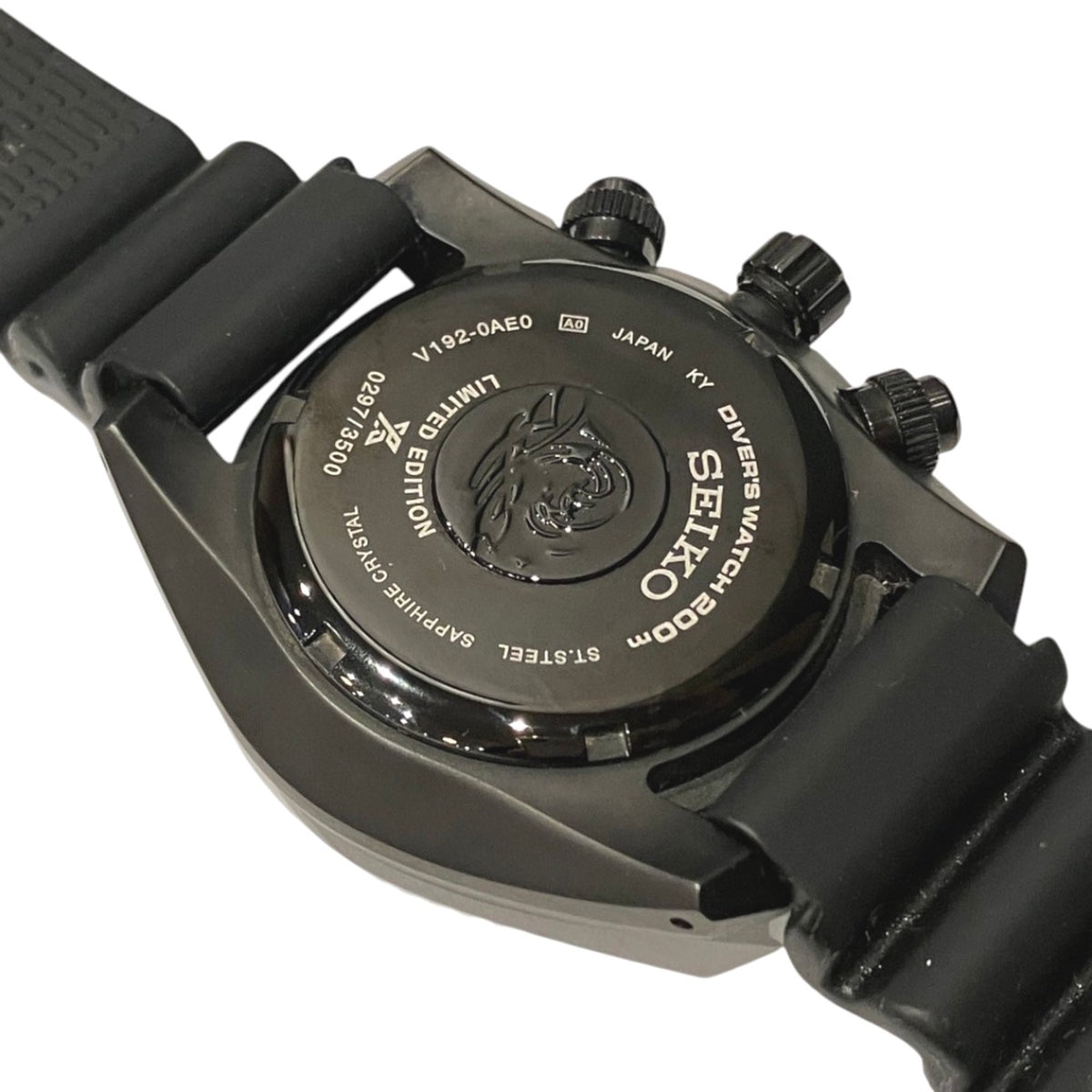 Montre Seiko Prospex V192-0AE0/SBDL065 Noir cadran 43 mm