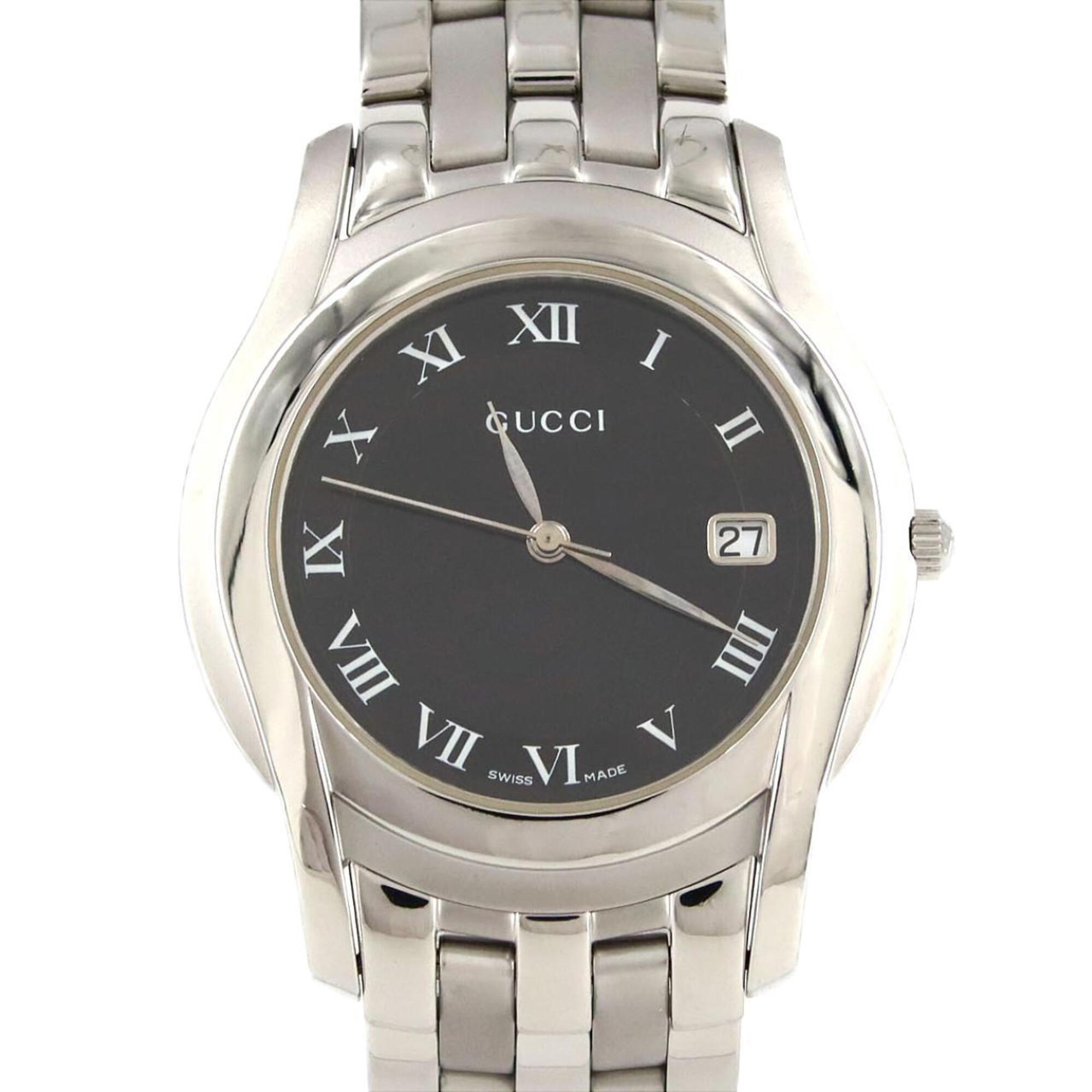 Gucci 5500M YA055302 SS Quartz Watch